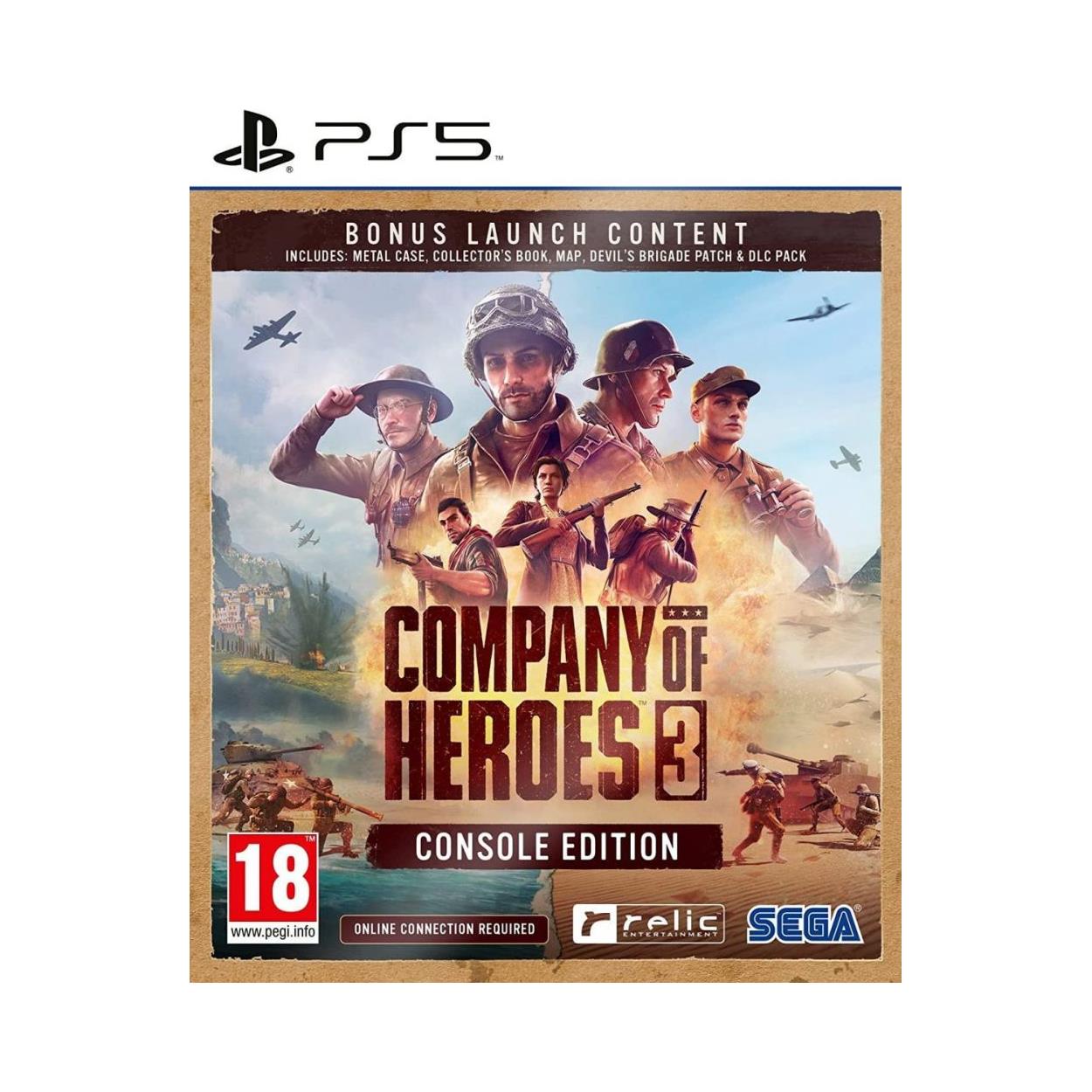 PS5 Company of Heroes 3 - Console Edition (Metal Case) PS5 Company of Heroes 3 - Console Edition (Metal Case)