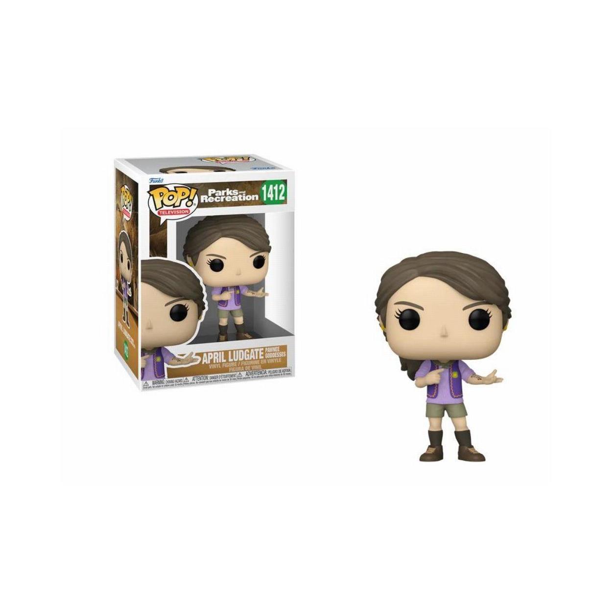 Funko Pop! Television: Parks and Recreation - April Ludgate (Pawnee Goddess) #1412 Vinyl Figure Funko Pop! Television: Parks and Recreation - April Ludgate (Pawnee Goddess) #1412 Vinyl Figure