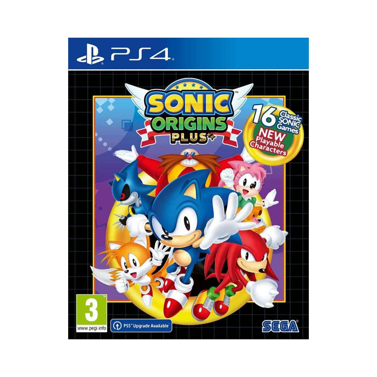 PS4 Sonic Origins Plus PS4 Sonic Origins Plus