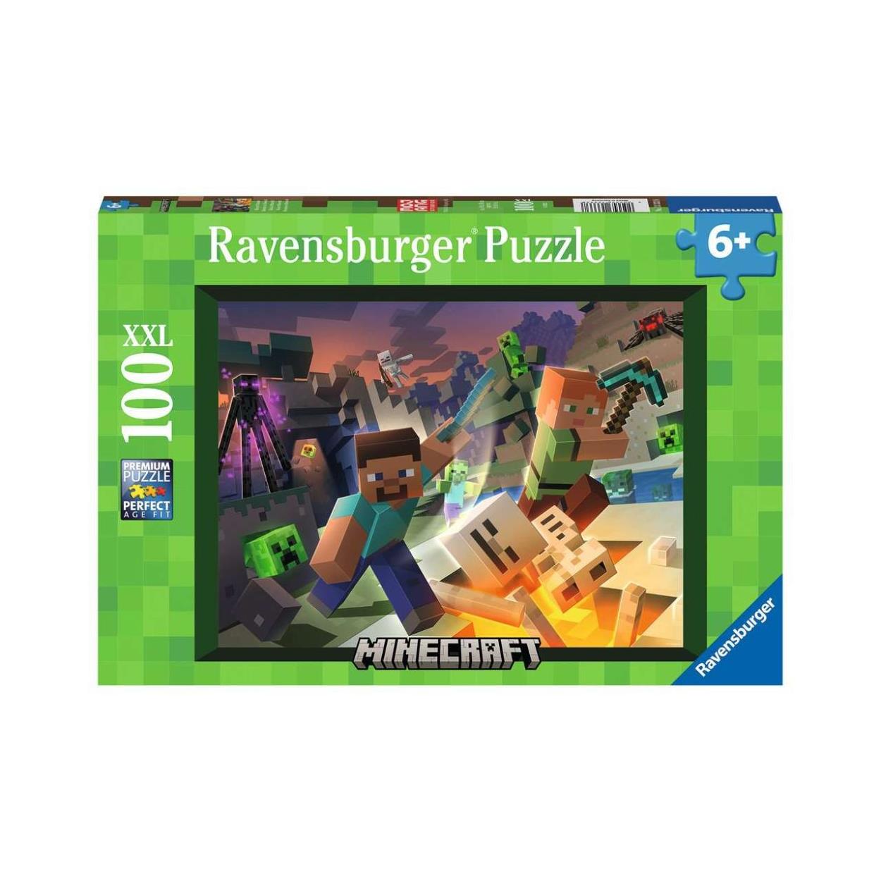 Ravensburger Puzzle: Monster Minecraft XXL (100pcs) (13333) Ravensburger Puzzle: Monster Minecraft XXL (100pcs) (13333)