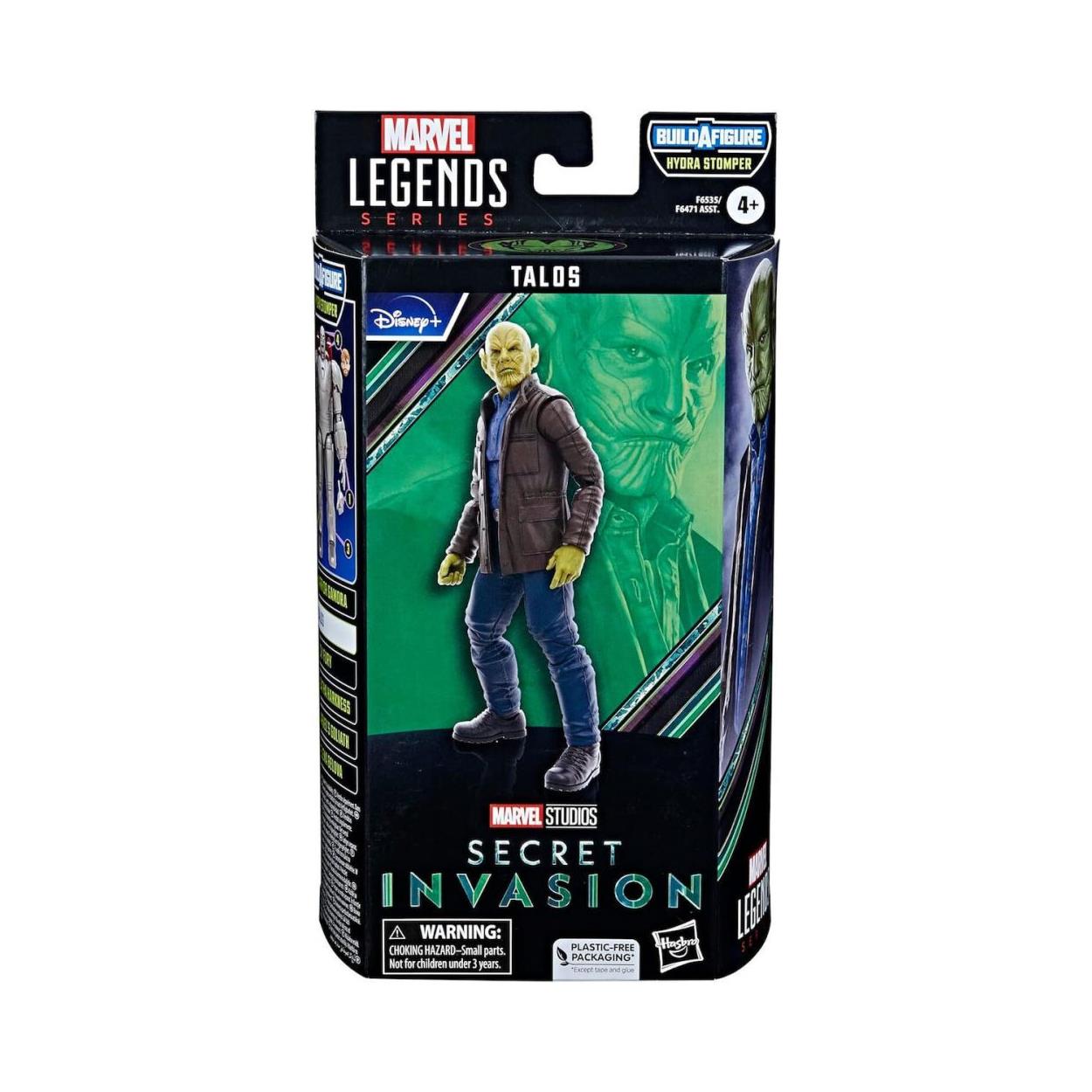 Hasbro Disney Marvel Legends Series: Build a Figure Hydra Stomper - Secret Invasion Talos Action Figure (15cm) (F6535) Hasbro Disney Marvel Legends Series: Build a Figure Hydra Stomper - Secret Invasion Talos Action Figure (15cm) (F6535)