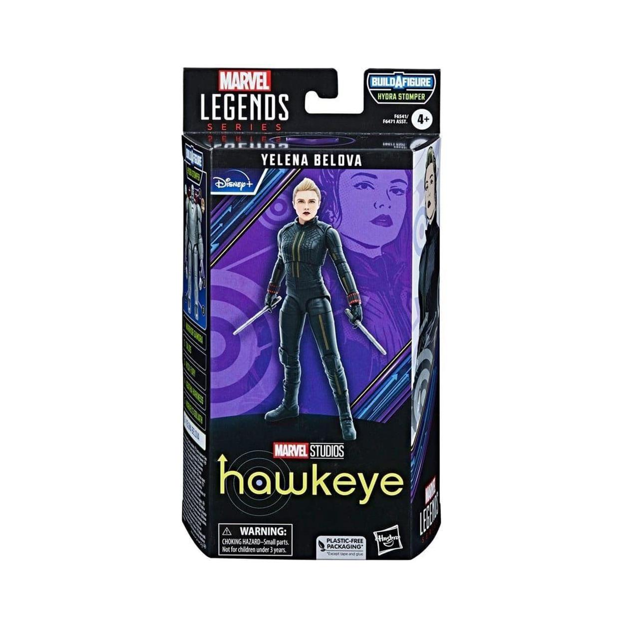 Hasbro Disney Marvel Legends Series: Build a Figure Hydra Stomper - Hawkeye Yelena Belova Action Figure (15cm) (F6541) Hasbro Disney Marvel Legends Series: Build a Figure Hydra Stomper - Hawkeye Yelena Belova Action Figure (15cm) (F6541)