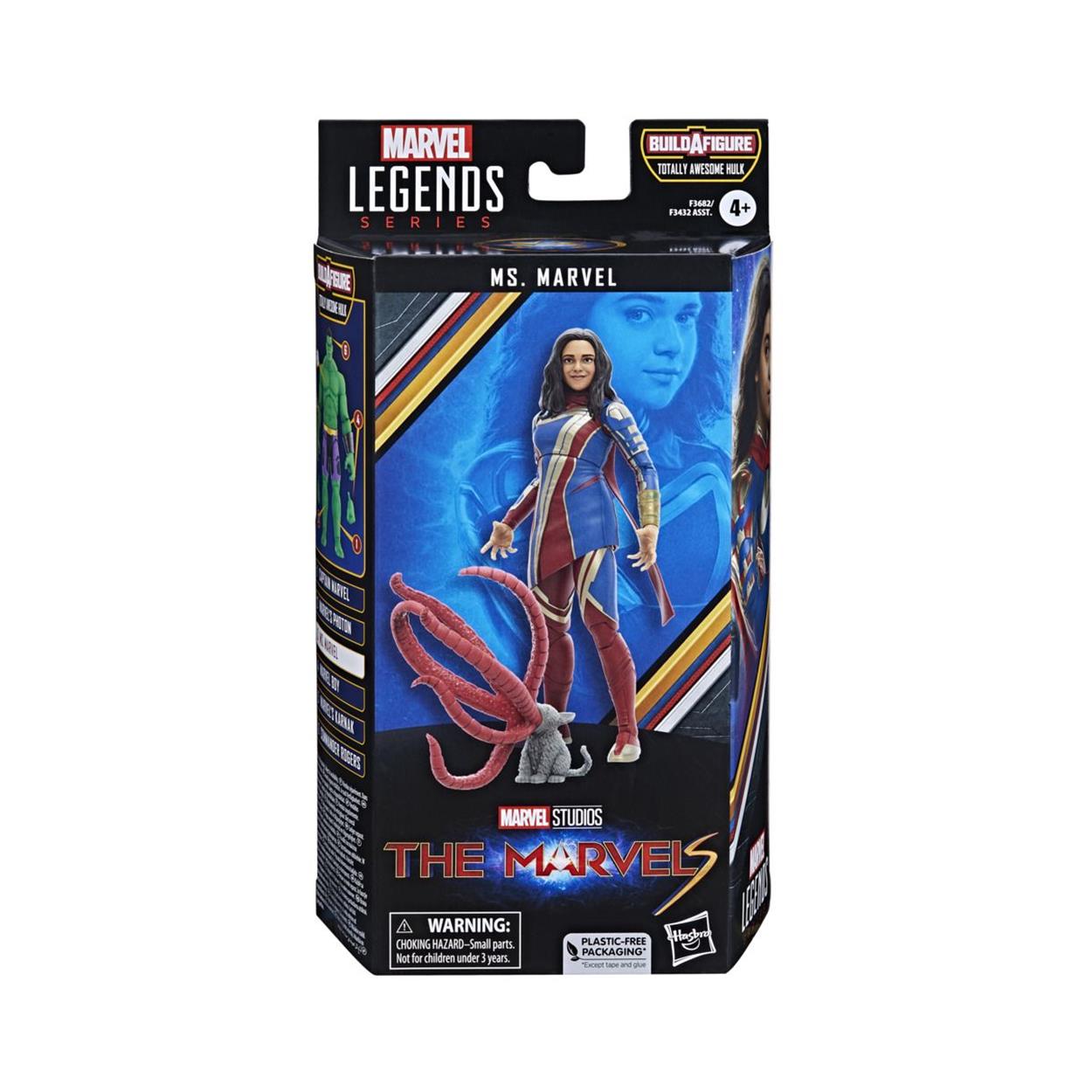 Hasbro Marvel Legends Series Build a Figure Totally Awesome Hulk: The Marvels - Ms. Marvel Action Figure (15cm) (Excl.) (F3682) Hasbro Marvel Legends Series Build a Figure Totally Awesome Hulk: The Marvels - Ms. Marvel Action Figure (15cm) (Excl.) (F3682)