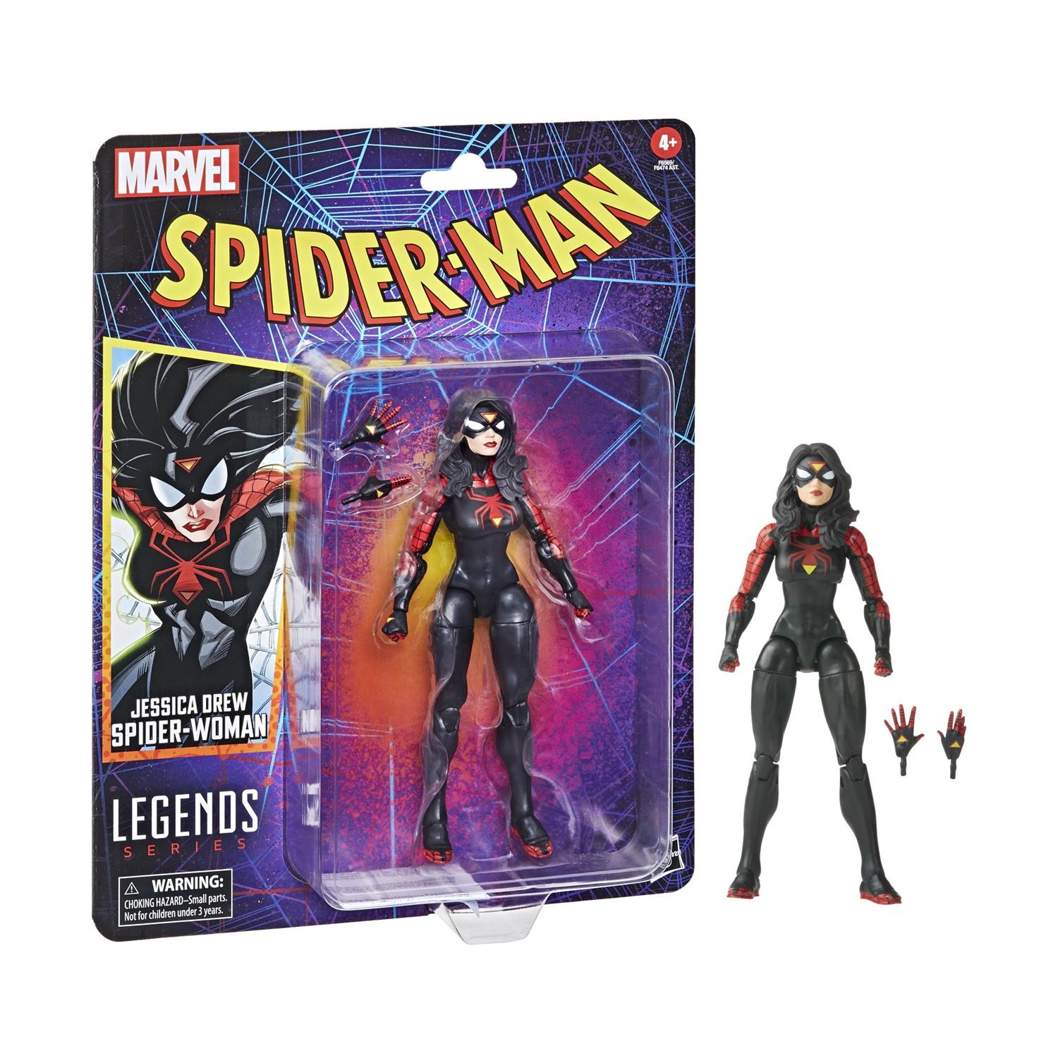 Hasbro Fans Marvel Legends Series: Spider-Man - Jessica Drew Spider-Woman Action Figure (15cm) (F6569) Hasbro Fans Marvel Legends Series: Spider-Man - Jessica Drew Spider-Woman Action Figure (15cm) (F6569)