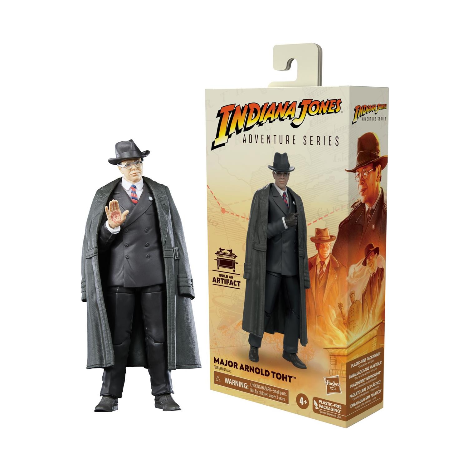 Hasbro Fans Adventure Series: Indiana Jones - Major Arnold Toht Action Figure (15cm) (Excl.) (F6061) Hasbro Fans Adventure Series: Indiana Jones - Major Arnold Toht Action Figure (15cm) (Excl.) (F6061)
