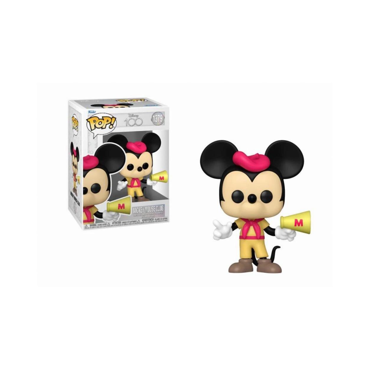 Funko Pop! Disney 100th: Mickey Mouse Club - Mickey #1379 Vinyl Figure Funko Pop! Disney 100th: Mickey Mouse Club - Mickey #1379 Vinyl Figure
