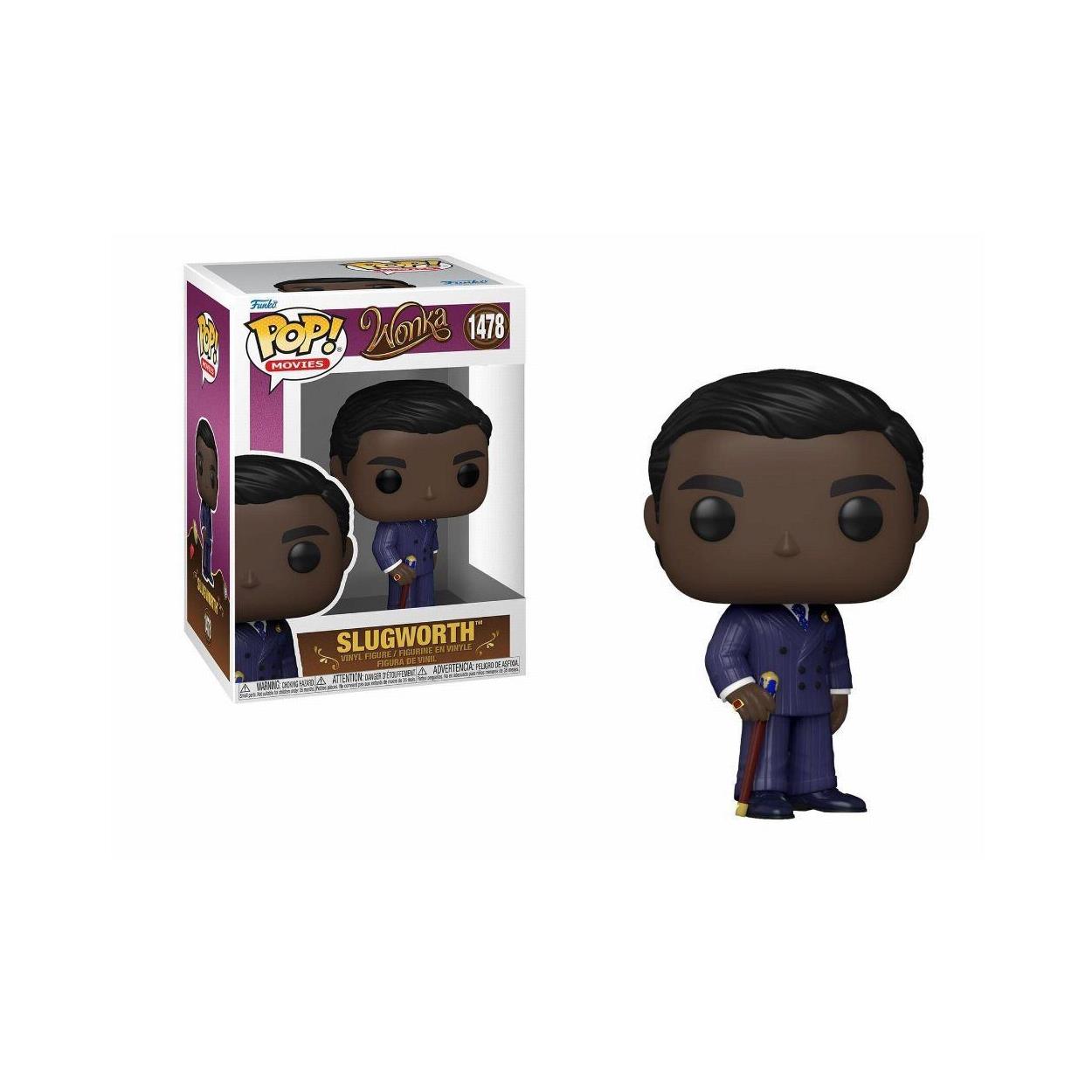 Funko Pop! Movies: Wonka - Slugworth #1478 Vinyl Figure Funko Pop! Movies: Wonka - Slugworth #1478 Vinyl Figure