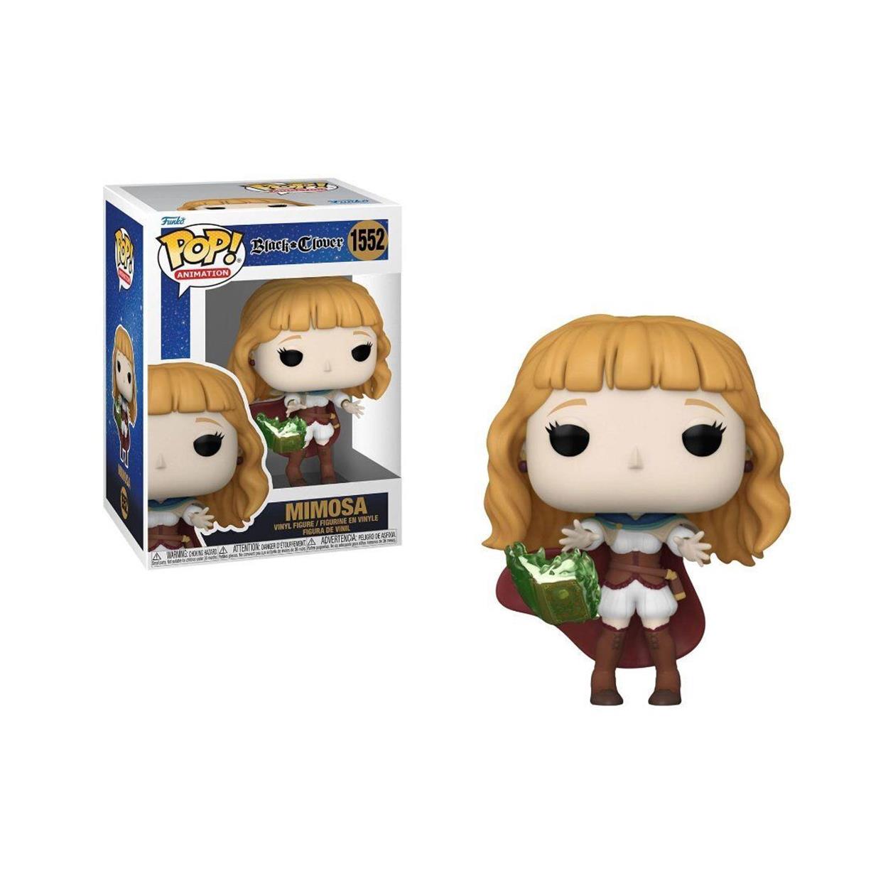 Funko Pop! Animation: Black Clover - Mimosa #1552 Vinyl Figure Funko Pop! Animation: Black Clover - Mimosa #1552 Vinyl Figure