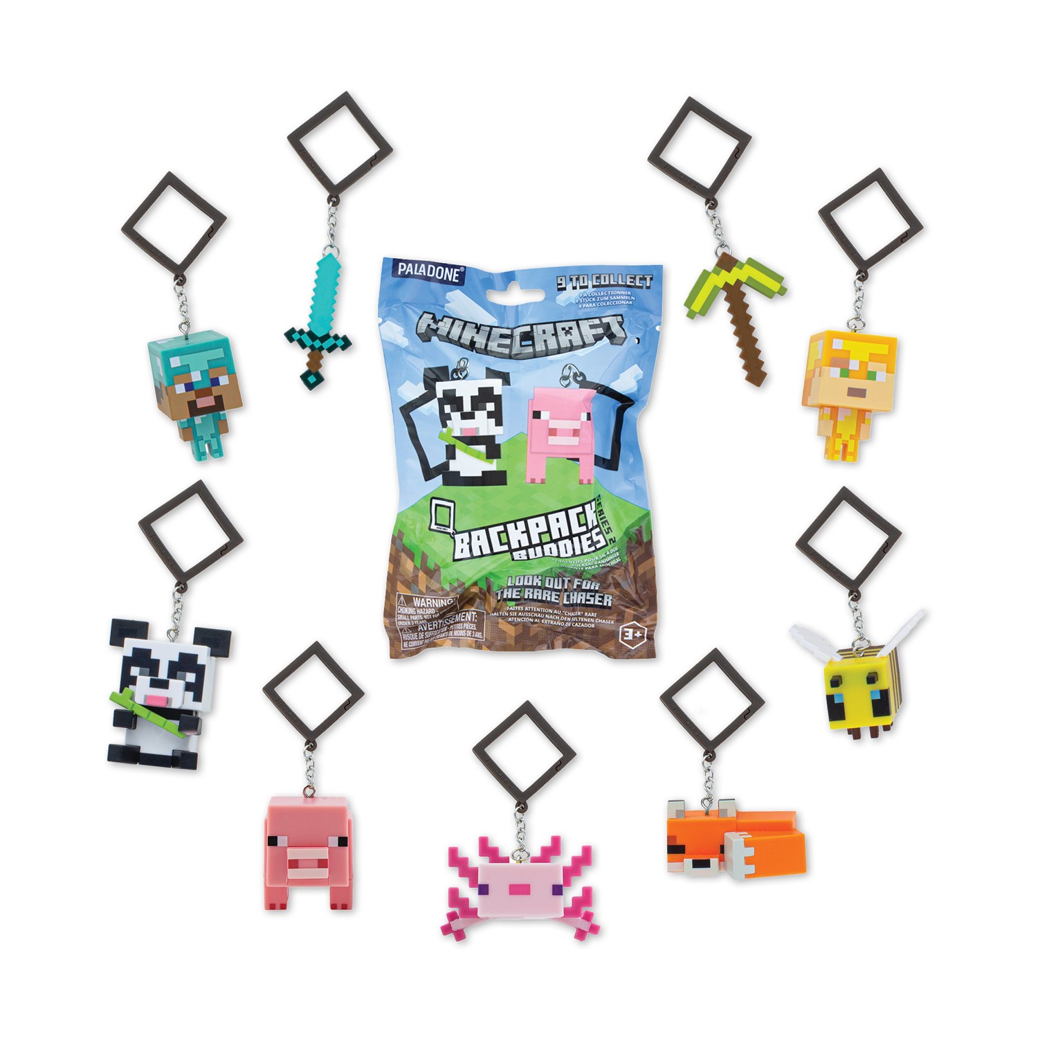 Paladone: Minecraft - Backpack Buddies Series 2 (PP10501MCFV2) Paladone: Minecraft - Backpack Buddies Series 2 (PP10501MCFV2)