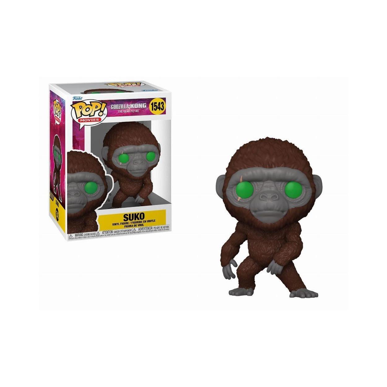 Funko Pop! Movies: Godzilla vs. Kong: The New Empire - Suko #1543 Vinyl Figure Funko Pop! Movies: Godzilla vs. Kong: The New Empire - Suko #1543 Vinyl Figure