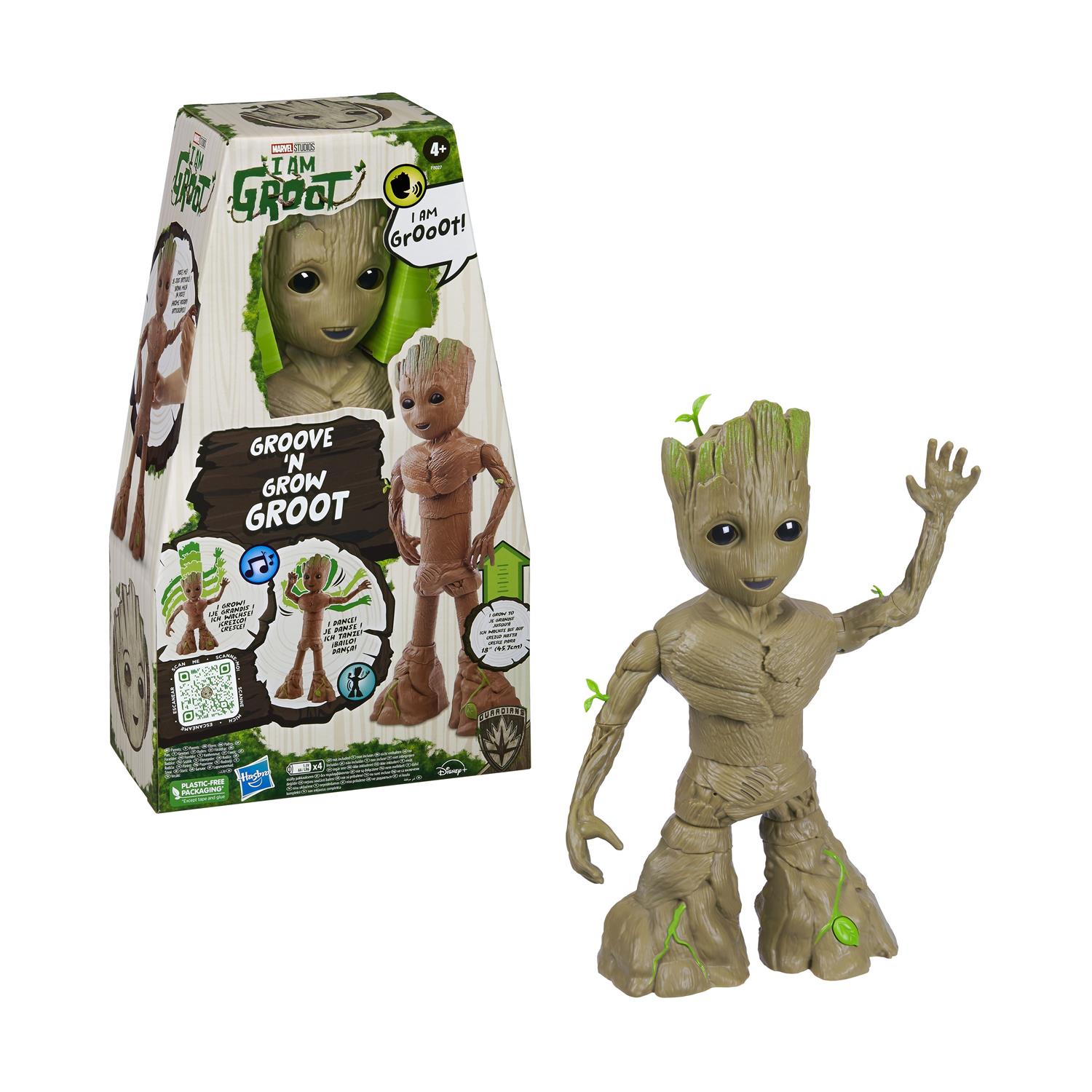 Hasbro Marvel: I am Groot - Groove 'N Grow Groot Action Figure (F8027) Hasbro Marvel: I am Groot - Groove 'N Grow Groot Action Figure (F8027)
