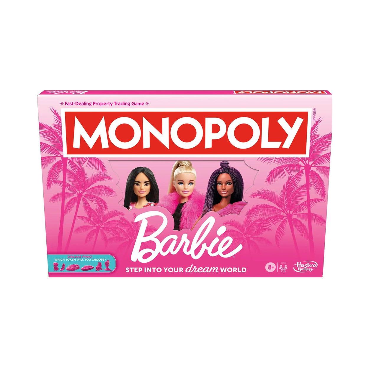 Hasbro Monopoly Barbie Επιτραπέζιο (G0038) Hasbro Monopoly Barbie Επιτραπέζιο (G0038)