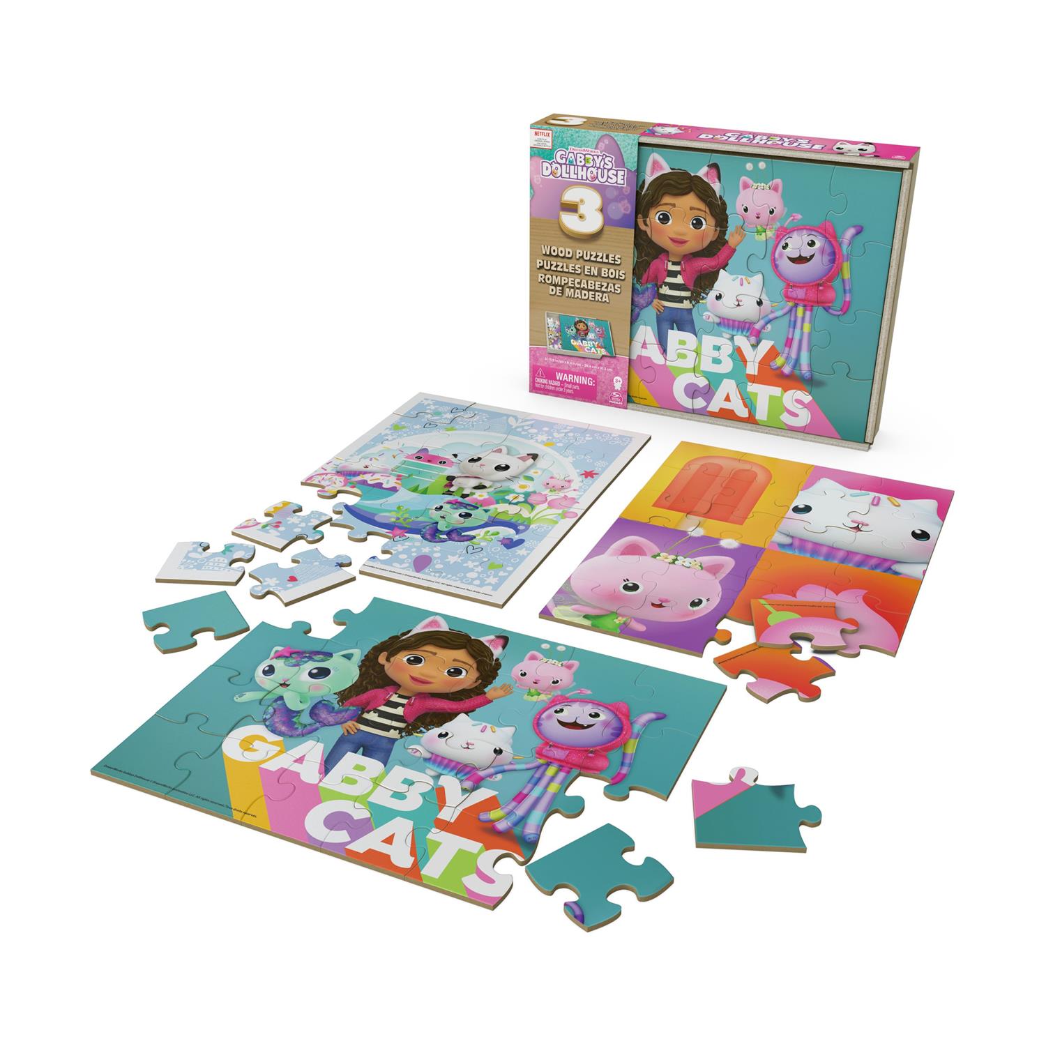 Spin Master Gabby's Dollhouse: Wood Puzzle (6066549) Spin Master Gabby's Dollhouse: Wood Puzzle (6066549)