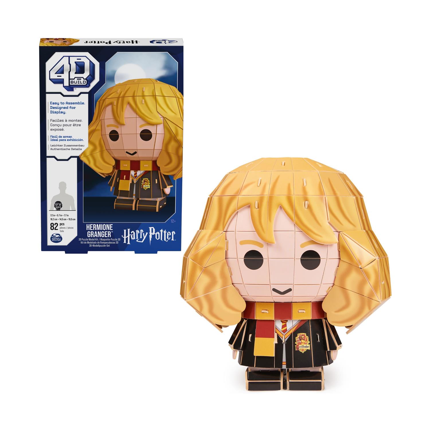 Spin Master Harry Potter: 4D Build - Hermione Granger 3D Cardstock Puzzle Model Kit (6069825) Spin Master Harry Potter: 4D Build - Hermione Granger 3D Cardstock Puzzle Model Kit (6069825)