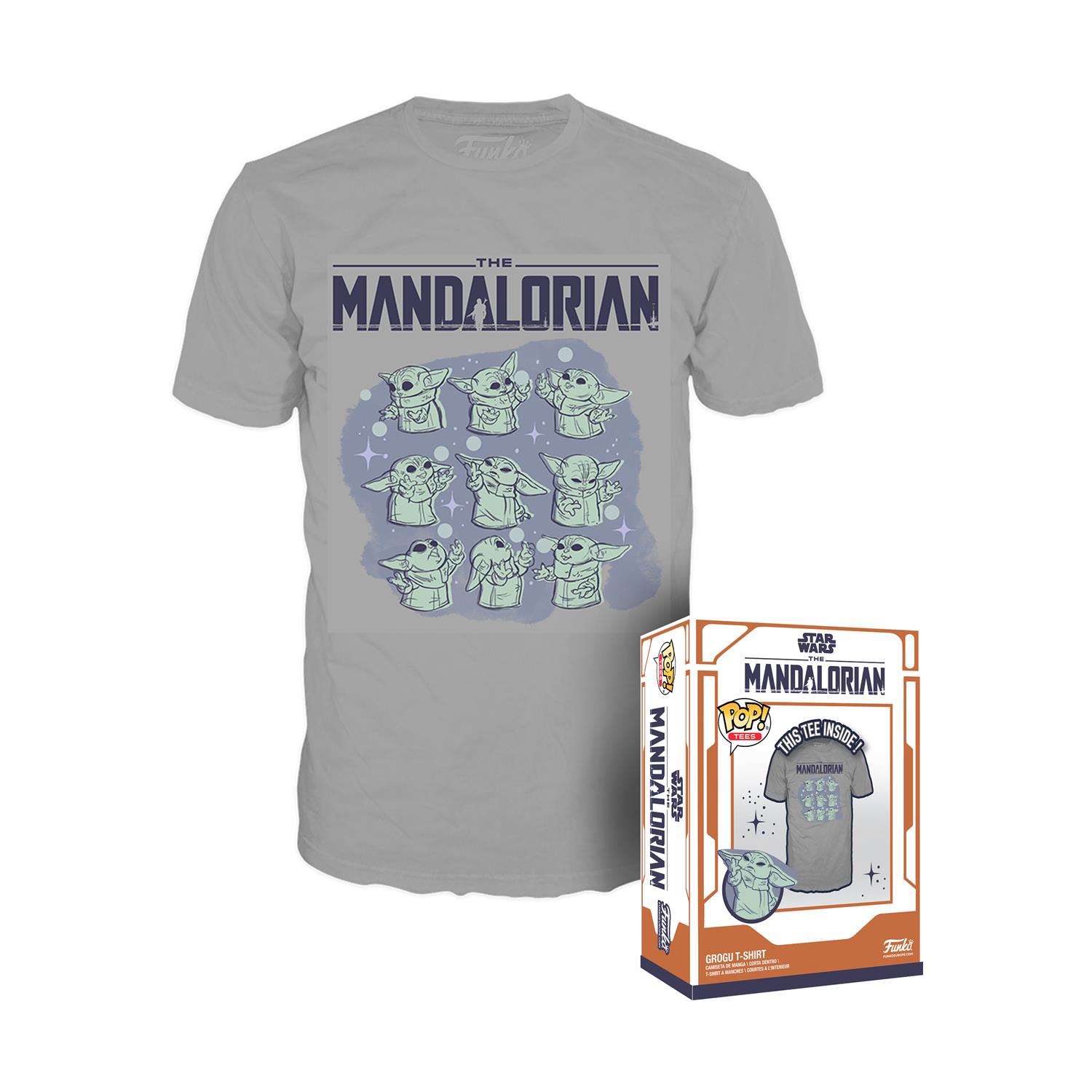 Funko Boxed Pop!Tees: Star Wars: The Mandalorian - Grogu On Ship T-Shirt (M) Funko Boxed Pop!Tees: Star Wars: The Mandalorian - Grogu On Ship T-Shirt (M)