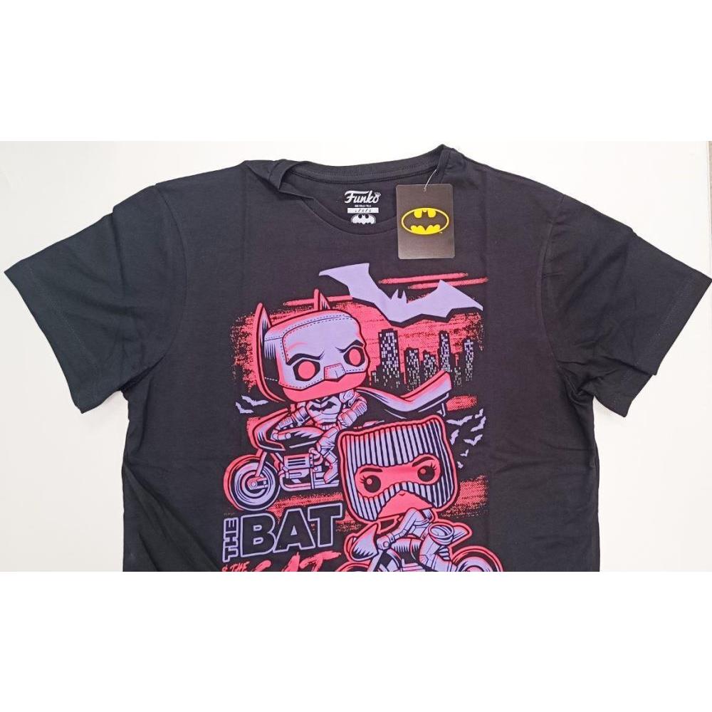 Funko Pop! Tee: Batman - The Bat & The Cat (XL) Funko Pop! Tee: Batman - The Bat & The Cat (XL)