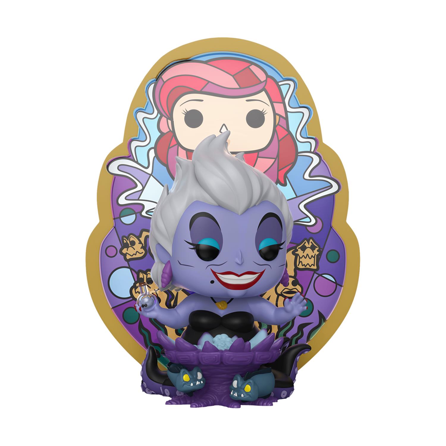 Funko Pop! Deluxe: Disney The Little Mermaid - Ursula (Stained Glass) #1638 Vinyl Figure Funko Pop! Deluxe: Disney The Little Mermaid - Ursula (Stained Glass) #1638 Vinyl Figure