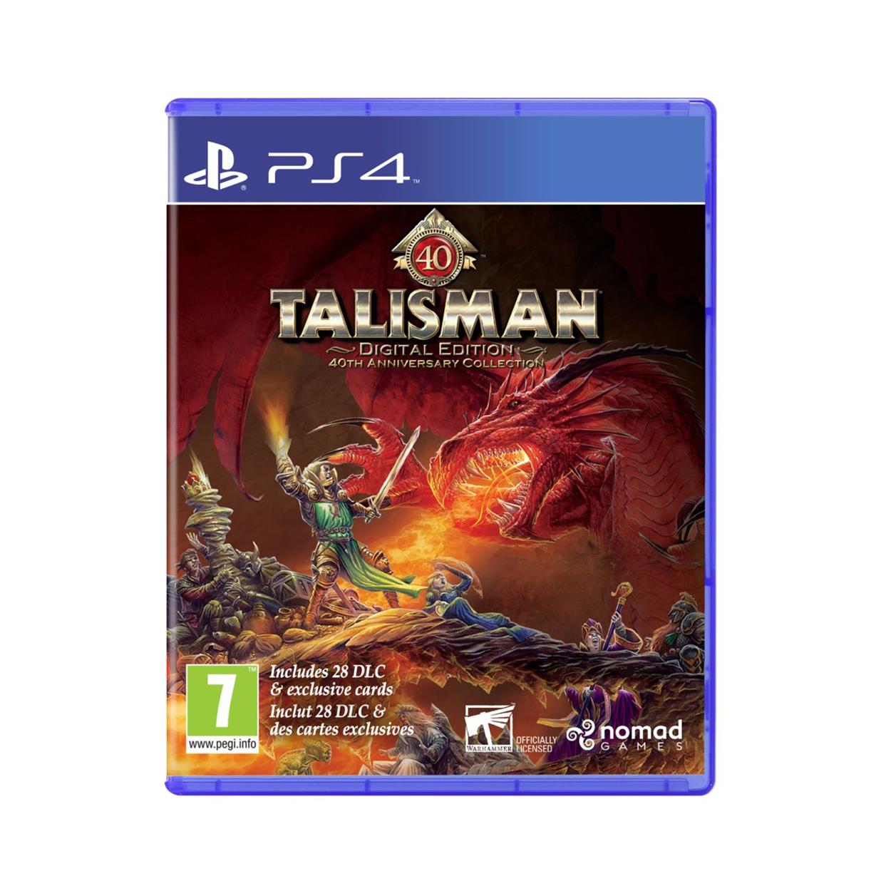PS4 Talisman: Digital Edition - 40th Anniversary Collection PS4 Talisman: Digital Edition - 40th Anniversary Collection