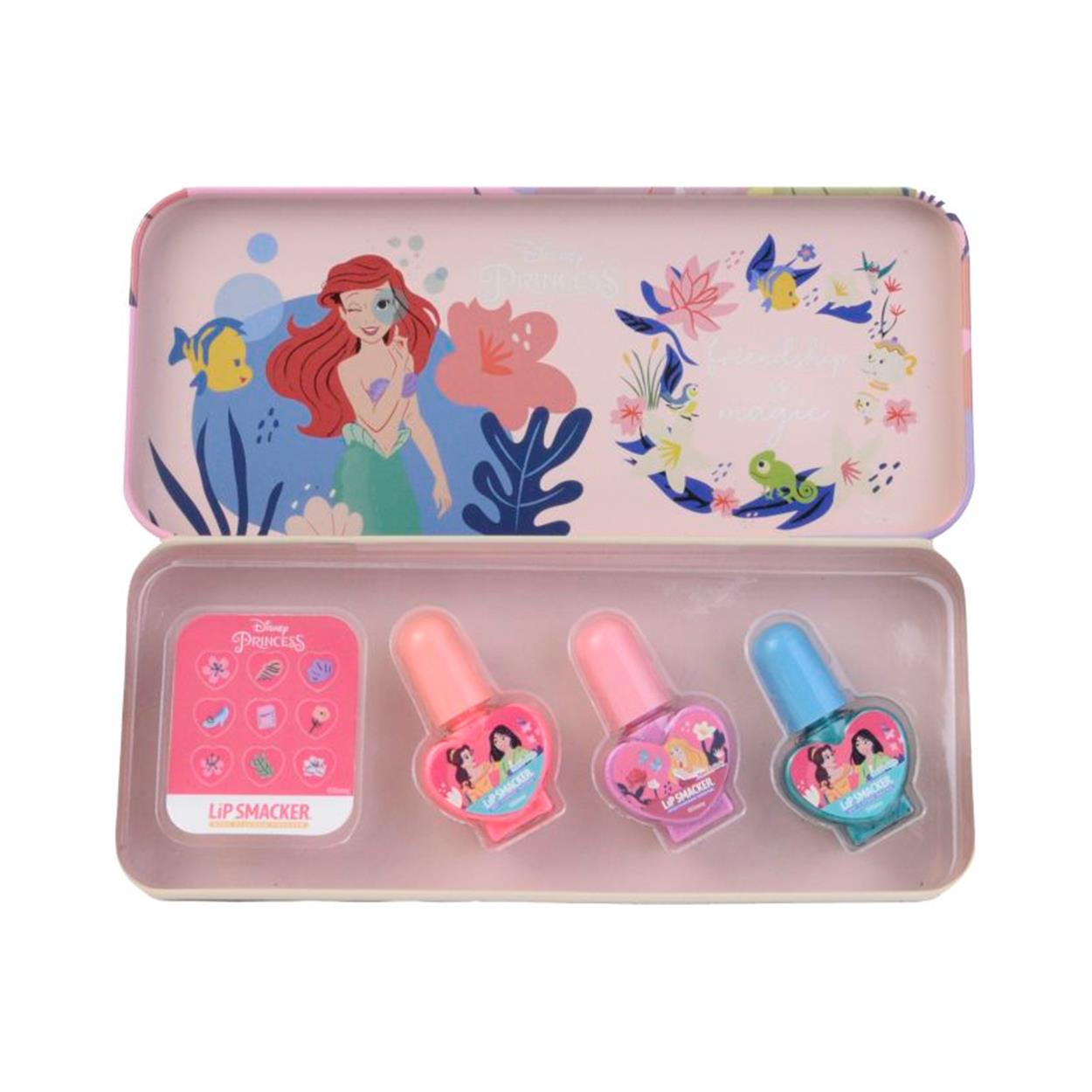 Lip Smacker Disney Princess: Nail Polish Tin (1510677E) Lip Smacker Disney Princess: Nail Polish Tin (1510677E)