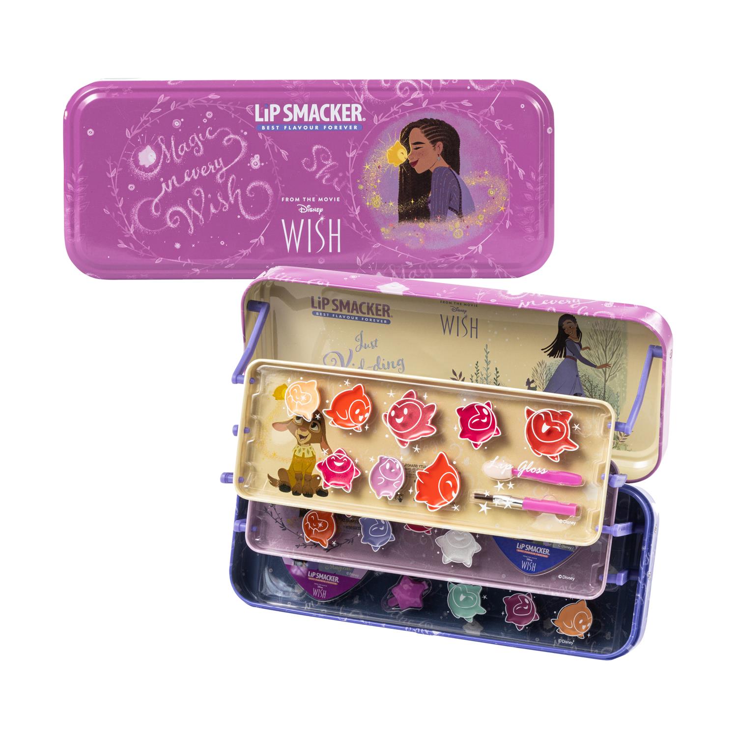 Lip Smacker Disney Wish: Triple Layer Beauty Tin (1510711E) Lip Smacker Disney Wish: Triple Layer Beauty Tin (1510711E)