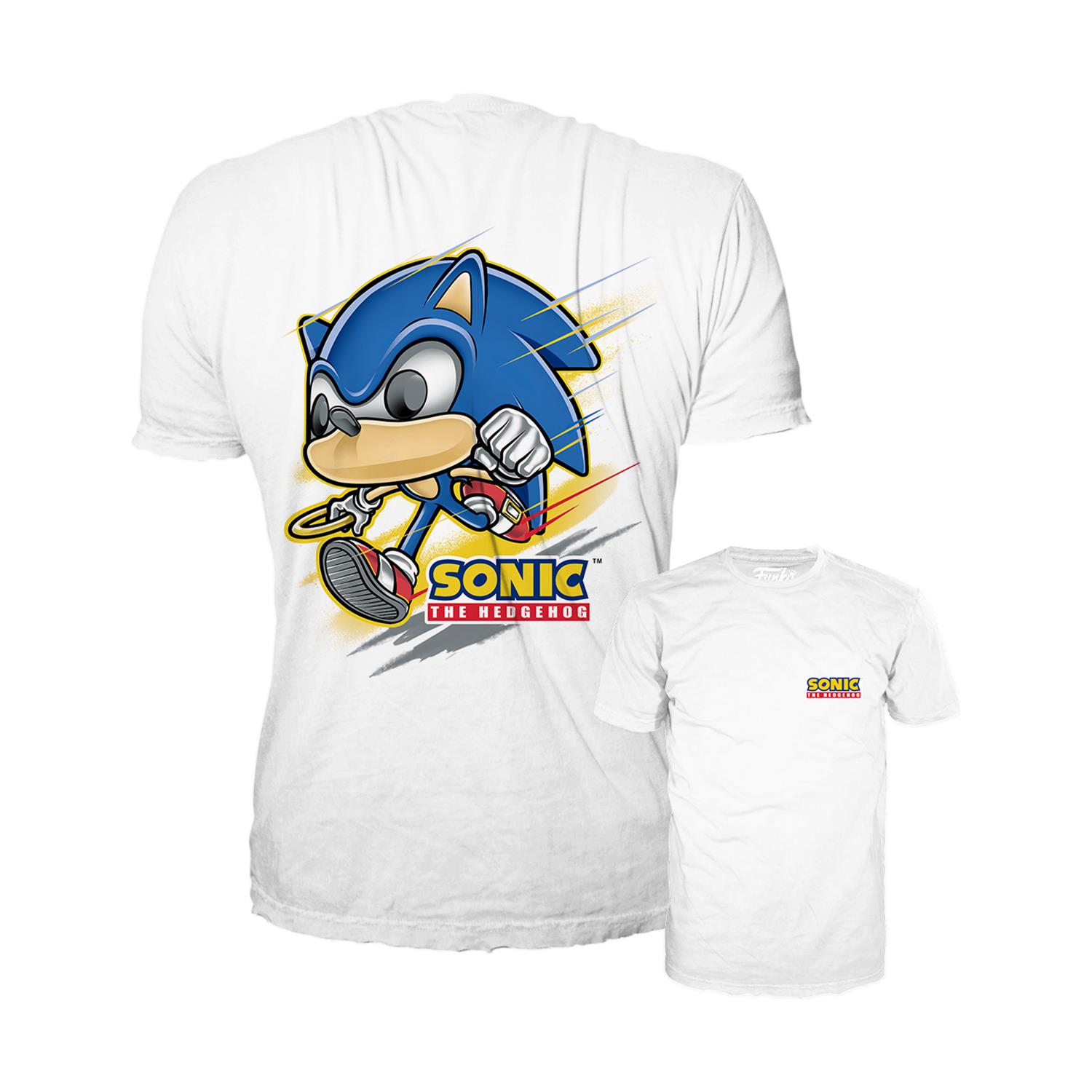 Funko Pop! Tees (Adult): Sonic - Sonic (Running) T-Shirt (XL) Funko Pop! Tees (Adult): Sonic - Sonic (Running) T-Shirt (XL)