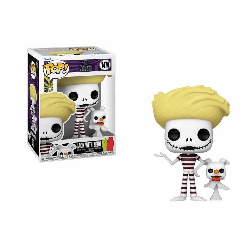 Funko Pop! Disney: The Nightmare Before Christmas - Jack with Zero (Beach) #1470 Vinyl Figure Funko Pop! Disney: The Nightmare Before Christmas - Jack with Zero (Beach) #1470 Vinyl Figure
