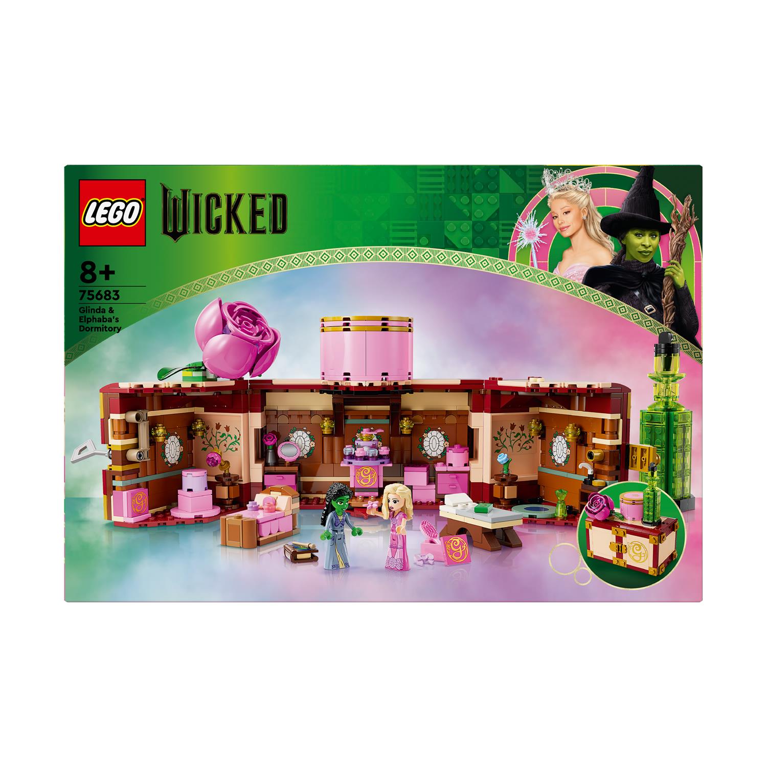LEGO Wicked: Glinda & Elphaba's Dormitory (75683) LEGO Wicked: Glinda & Elphaba's Dormitory (75683)