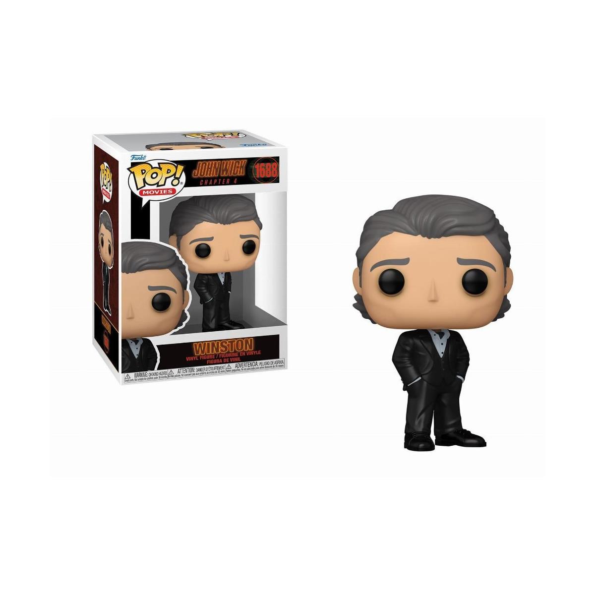 Funko Pop! Movies: John Wick 4 - Winston #1688 Vinyl Figure Funko Pop! Movies: John Wick 4 - Winston #1688 Vinyl Figure