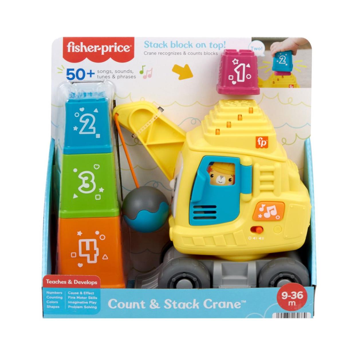 Fisher-Price Count & Stack Crane (HWY62) Fisher-Price Count & Stack Crane (HWY62)