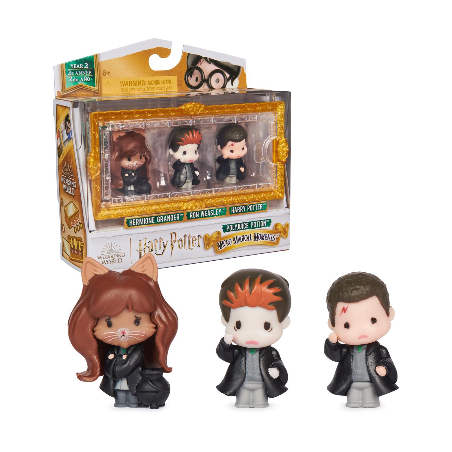 Spin Master: Harry Potter - Hermione Granger / Ron Wisley / Harry Potter 3Pack Mini Figure (6068608) Spin Master: Harry Potter - Hermione Granger / Ron Wisley / Harry Potter 3Pack Mini Figure (6068608)