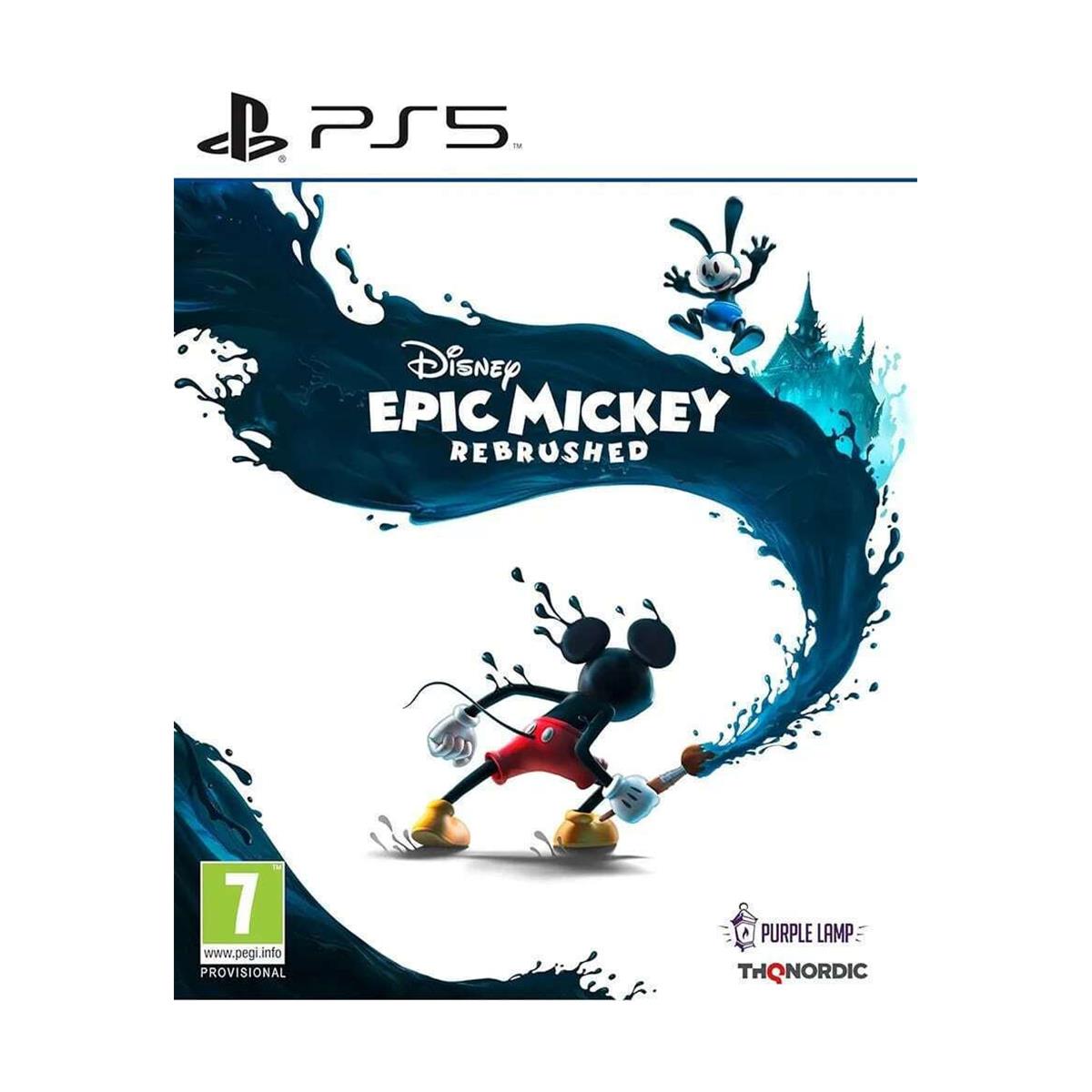 PS5 Disney Epic Mickey: Rebrushed PS5 Disney Epic Mickey: Rebrushed
