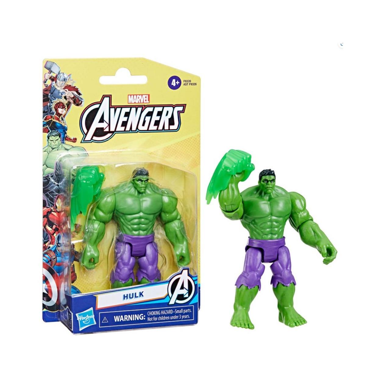 Hasbro Marvel Avengers: Epic Hero Series - Hulk Deluxe Action Figure (10cm) (F9339) Hasbro Marvel Avengers: Epic Hero Series - Hulk Deluxe Action Figure (10cm) (F9339)