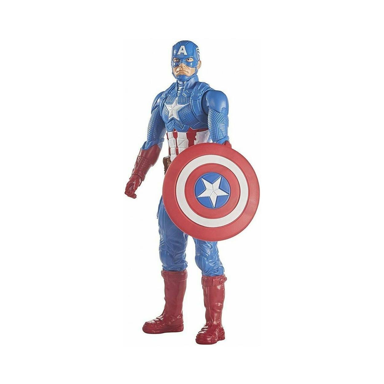 Hasbro Marvel Avengers: Titan Hero Series - Captain America Action Figure (30cm) (E7877) Hasbro Marvel Avengers: Titan Hero Series - Captain America Action Figure (30cm) (E7877)