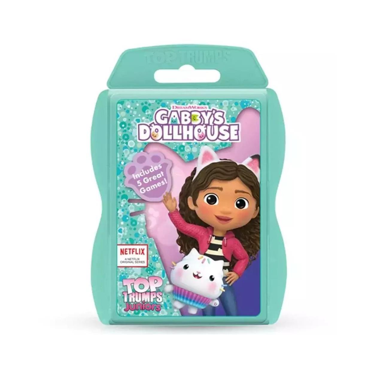 Winning Moves Top Trumps Juniors: Gabby's Dollhouse Card Game (WM04165-EN1-6) Winning Moves Top Trumps Juniors: Gabby's Dollhouse Card Game (WM04165-EN1-6)