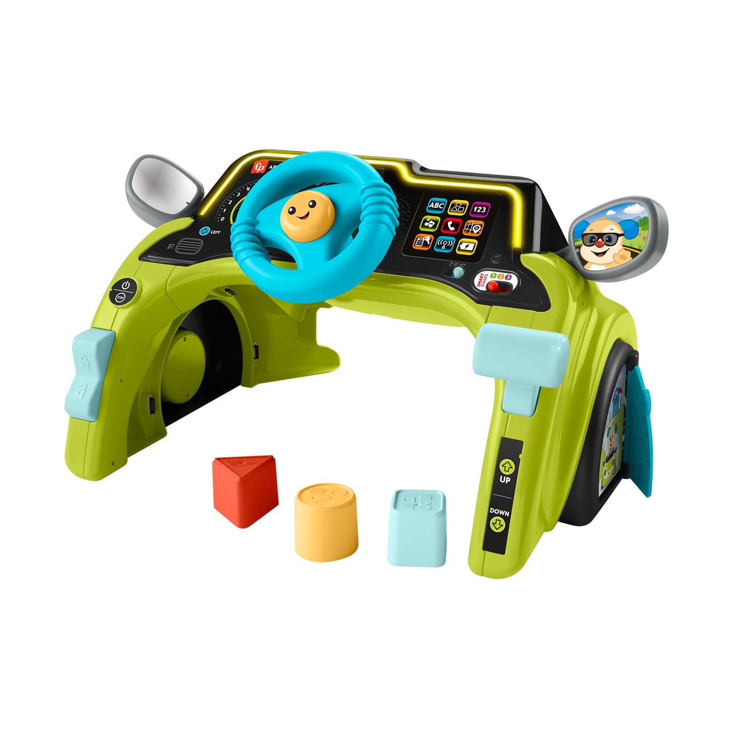 Fisher-Price Laugh & Learn - Sit & Steer Driver (English, Greek & Turkish Language) (HYR91) Fisher-Price Laugh & Learn - Sit & Steer Driver (English, Greek & Turkish Language) (HYR91)
