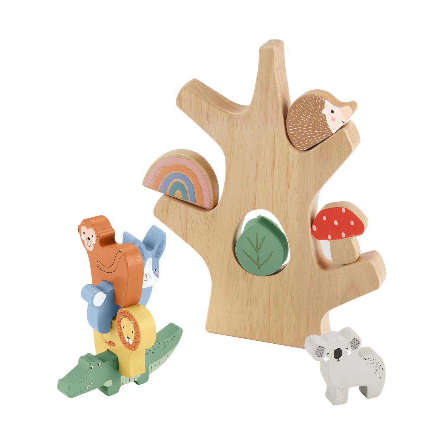 Fisher-Price - Wooden Balance Tree (HXT87) Fisher-Price - Wooden Balance Tree (HXT87)