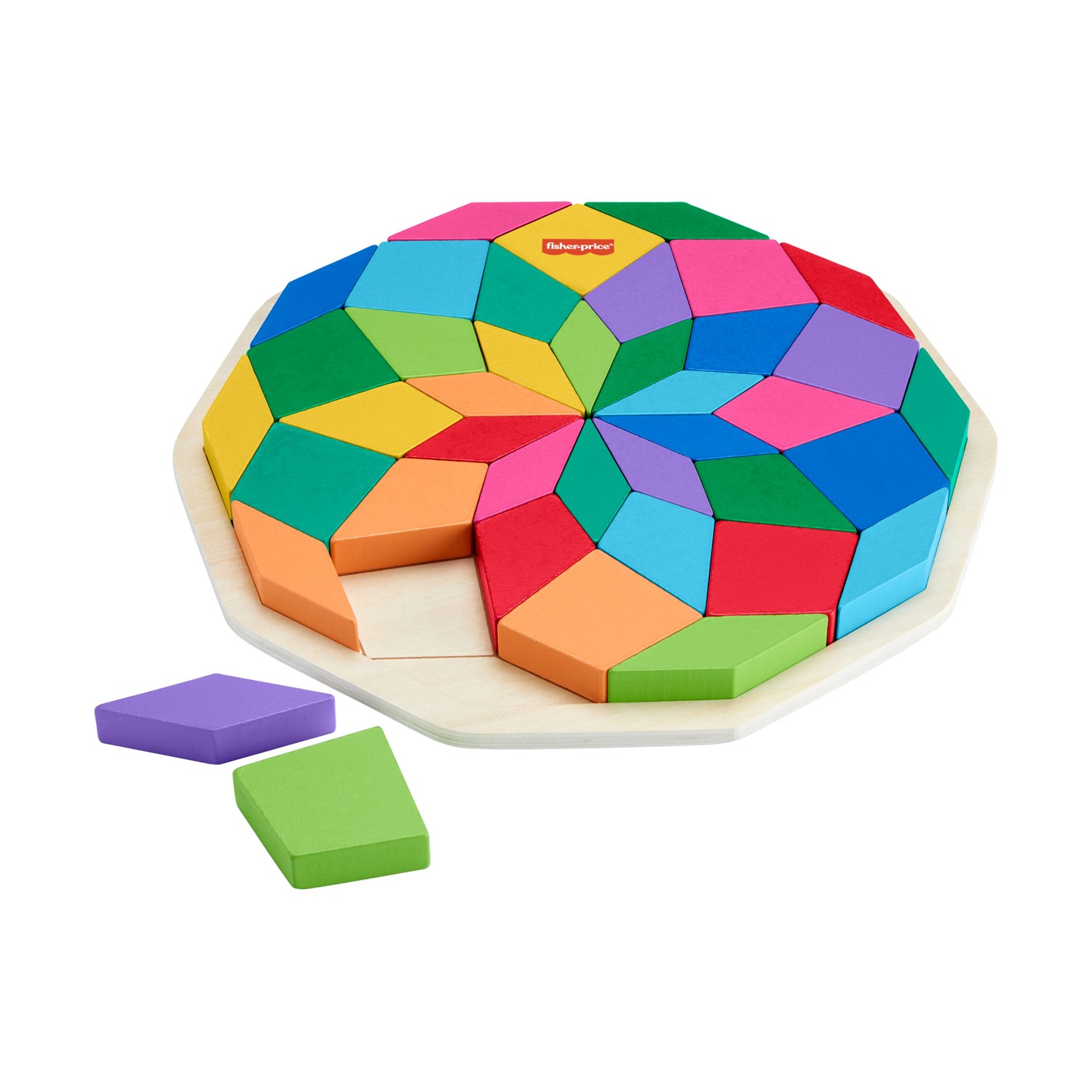 Fisher-Price - Wooden Mandala Puzzle (HXT94) Fisher-Price - Wooden Mandala Puzzle (HXT94)