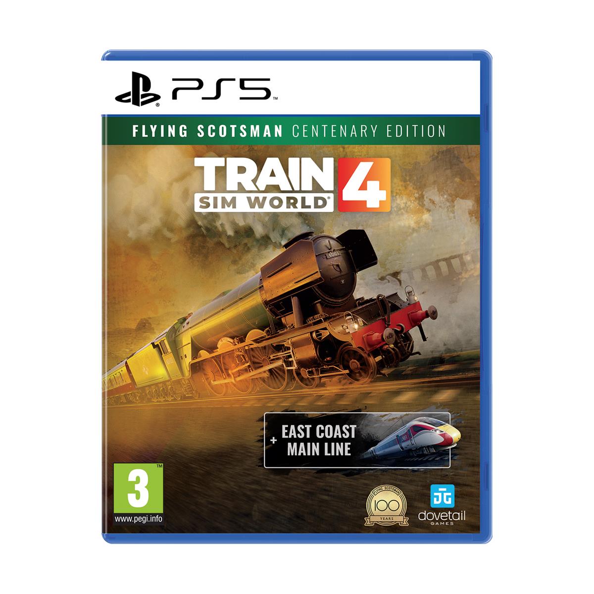 PS5 Train Sim World 4 includes Flying Scotsman PS5 Train Sim World 4 includes Flying Scotsman