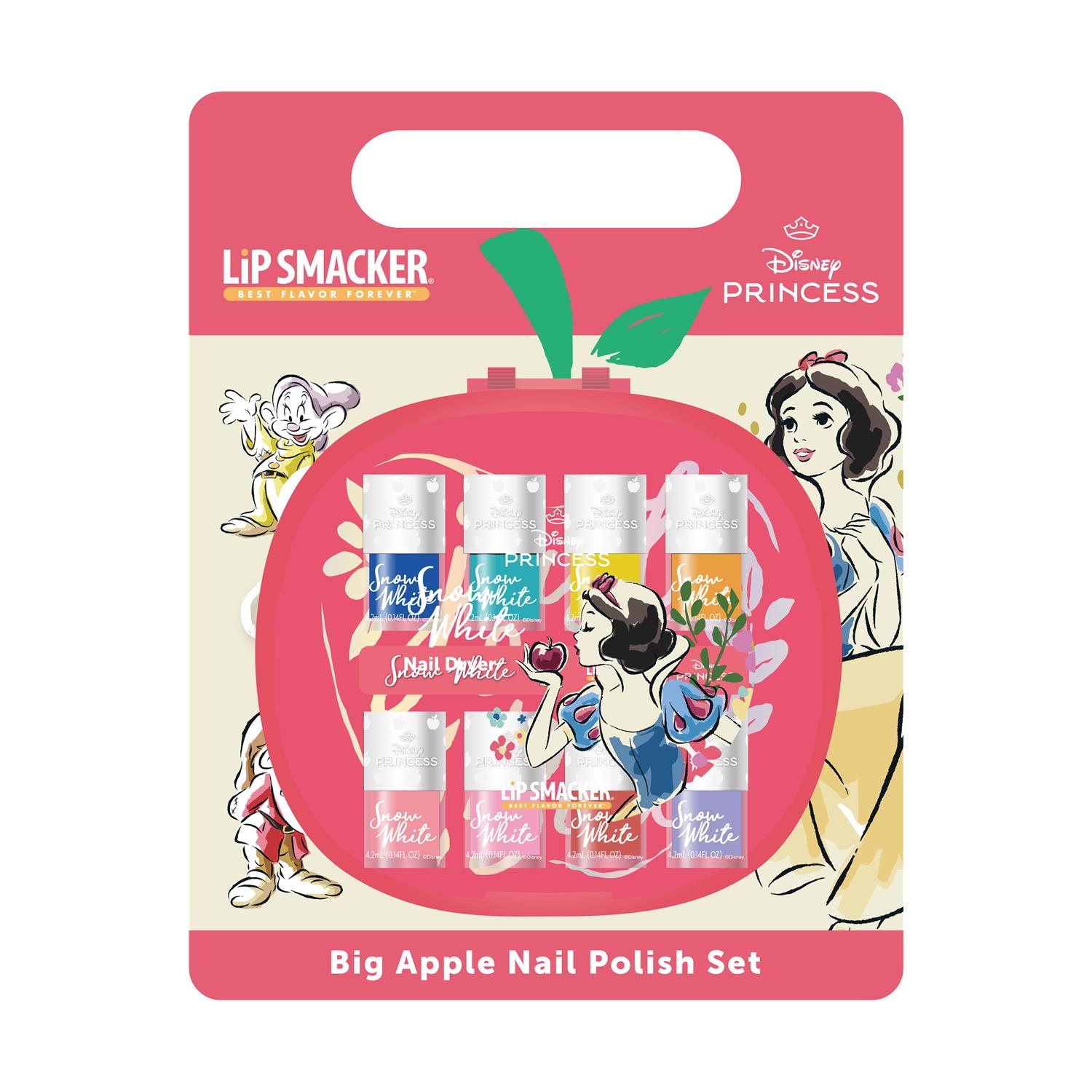 Lip Smacker Disney Princess: Snow White - Big Apple Nail Polish Set (1510728E) Lip Smacker Disney Princess: Snow White - Big Apple Nail Polish Set (1510728E)