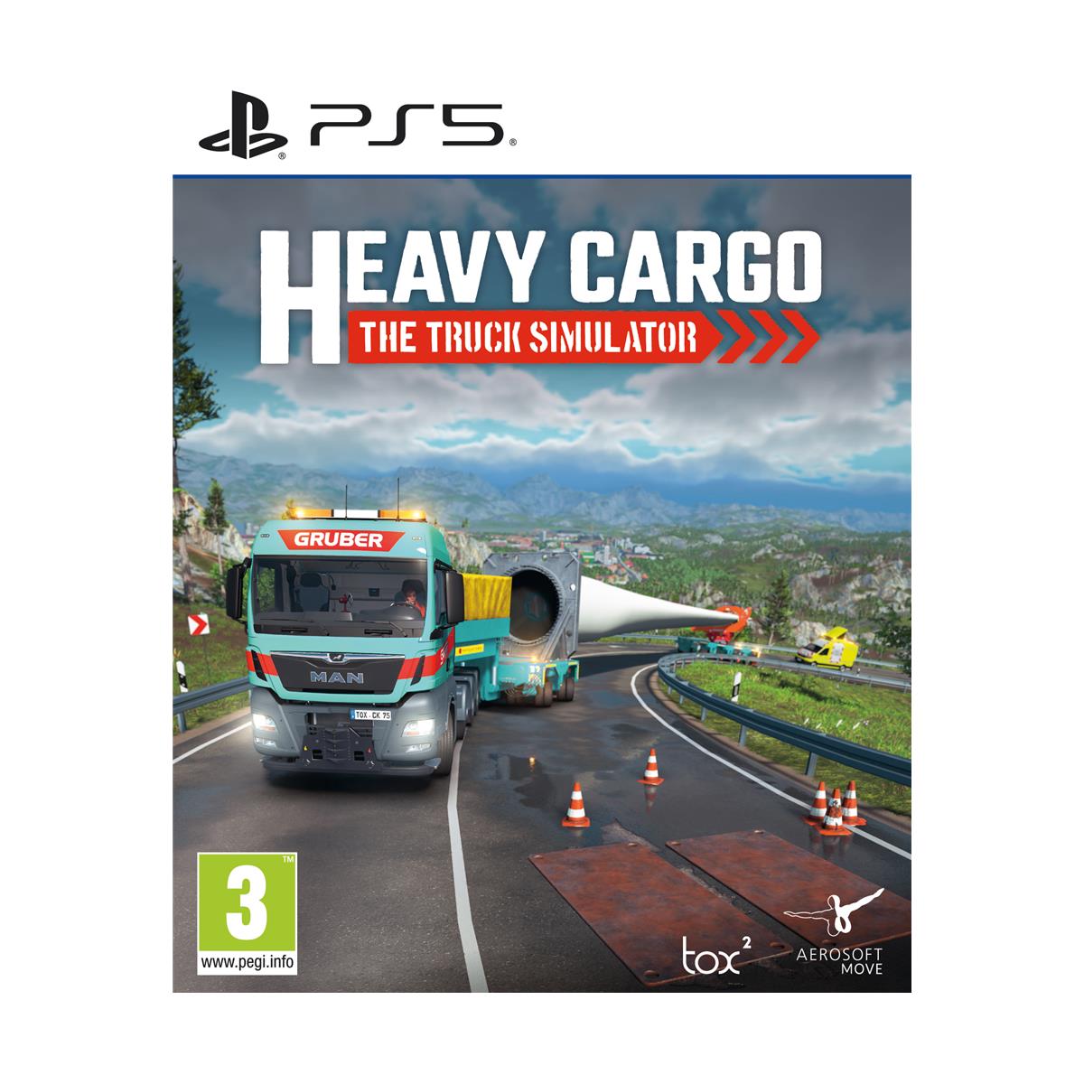 PS5 Heavy Cargo - The Truck Simulator PS5 Heavy Cargo - The Truck Simulator