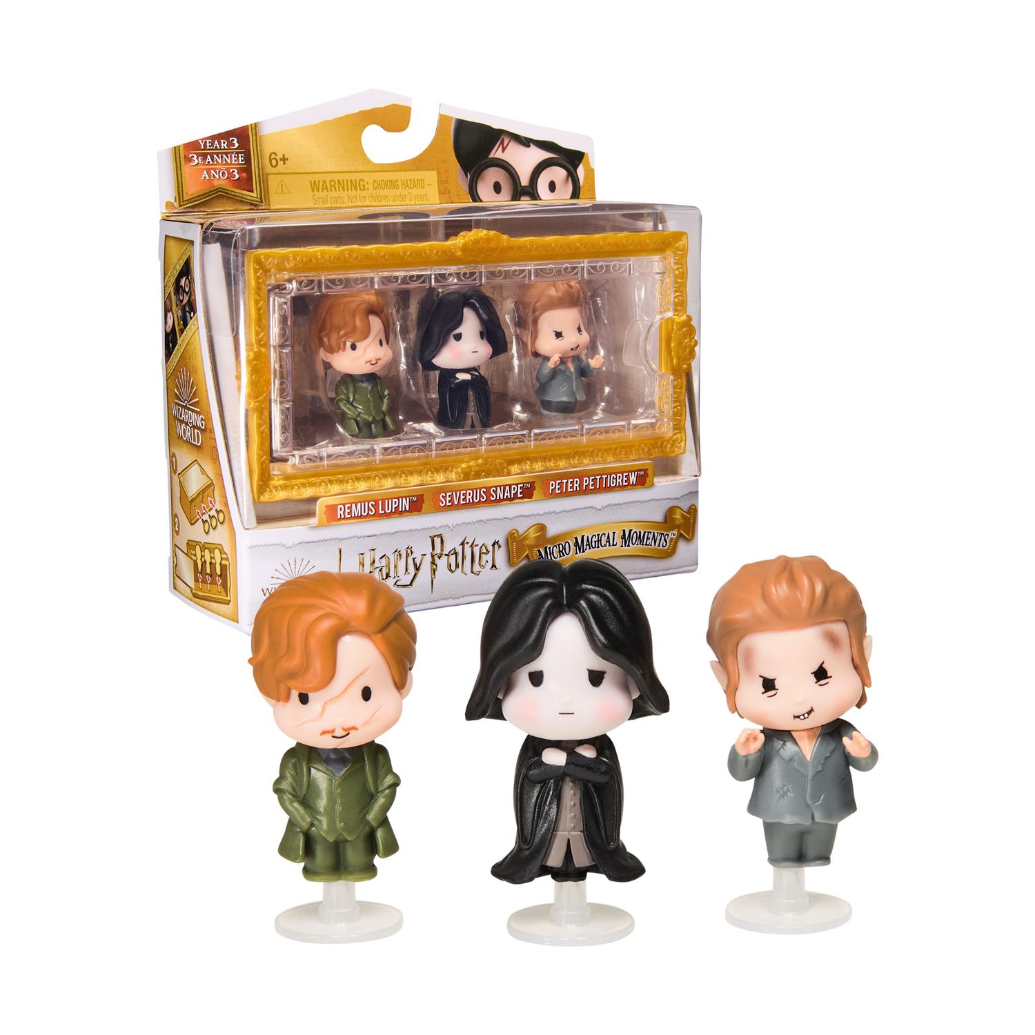 Spin Master Harry Potter: Micro Magical Moments - Remus Lupin/Severus Snape/Peter Pettigrew Figure Set (6069444) Spin Master Harry Potter: Micro Magical Moments - Remus Lupin/Severus Snape/Peter Pettigrew Figure Set (6069444)