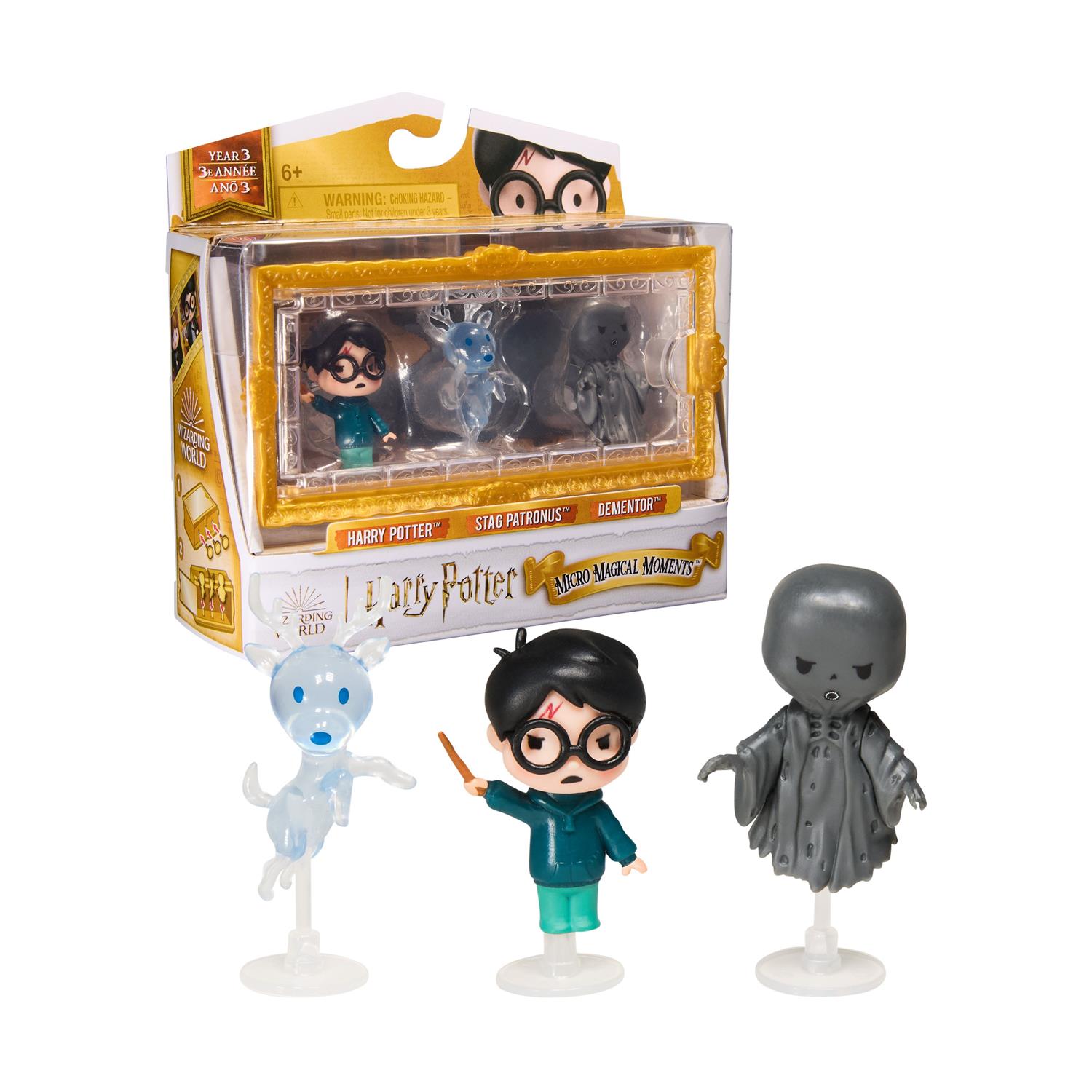 Spin Master Harry Potter: Micro Magical Moments - Harry Potter/Stag Patronus/Dementor Figures Set (6069437) Spin Master Harry Potter: Micro Magical Moments - Harry Potter/Stag Patronus/Dementor Figures Set (6069437)