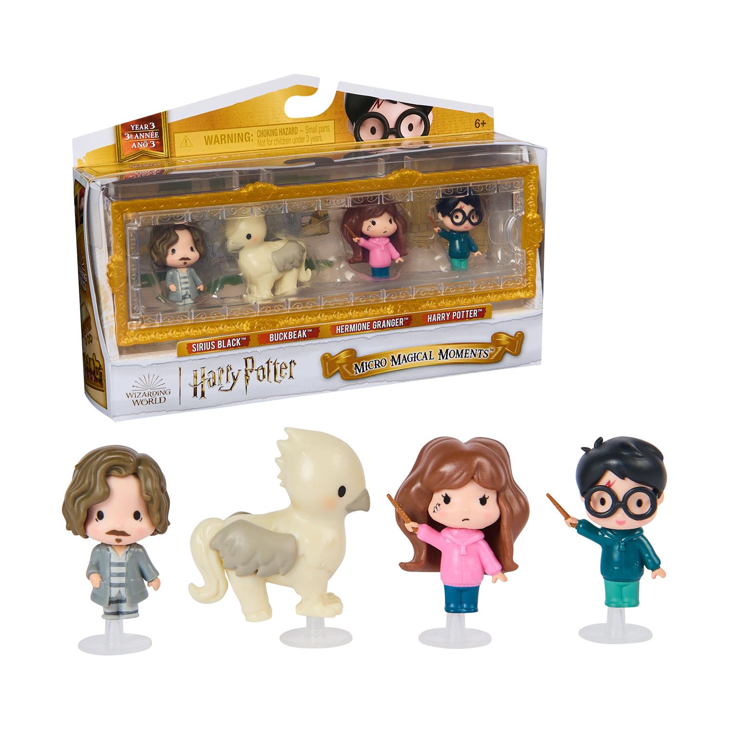 Spin Master Harry Potter: Micro Magical Moments - Sirius Black/Buckbeak/Hermine Granger/Harry Potter Figure Set (6069429) Spin Master Harry Potter: Micro Magical Moments - Sirius Black/Buckbeak/Hermine Granger/Harry Potter Figure Set (6069429)