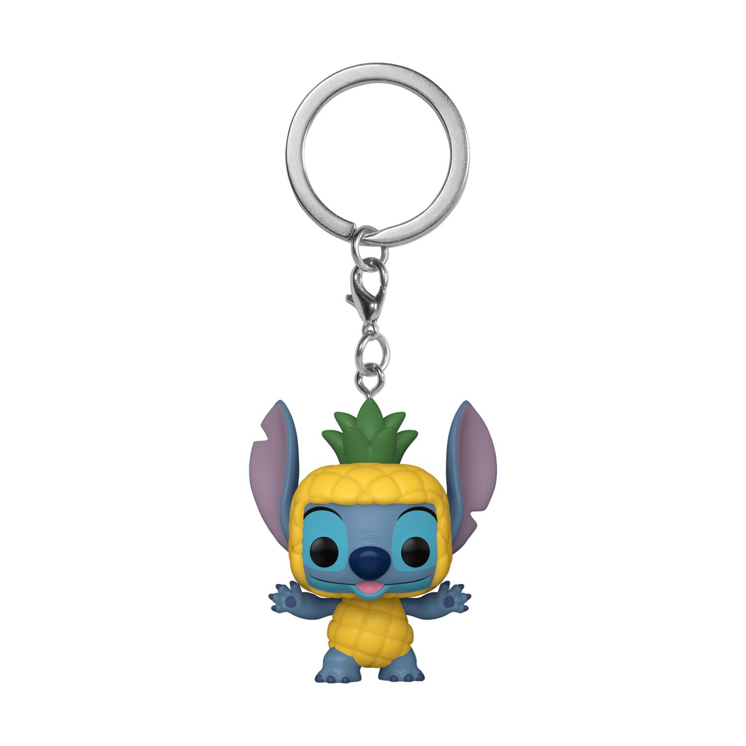 Funko Pocket Pop! Disney: Lilo & Stitch - Stitch As Pineapple Vinyl Figure Keychain Funko Pocket Pop! Disney: Lilo & Stitch - Stitch As Pineapple Vinyl Figure Keychain