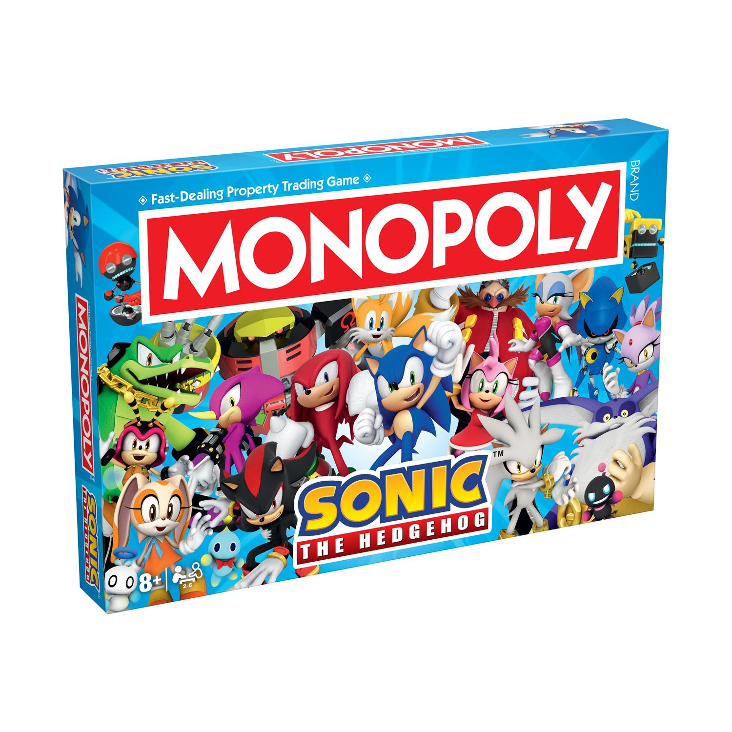 Winning Moves Monopoly: Sonic The Hedgehog Board Game (English Language) (WM04624-EN1) Winning Moves Monopoly: Sonic The Hedgehog Board Game (English Language) (WM04624-EN1)