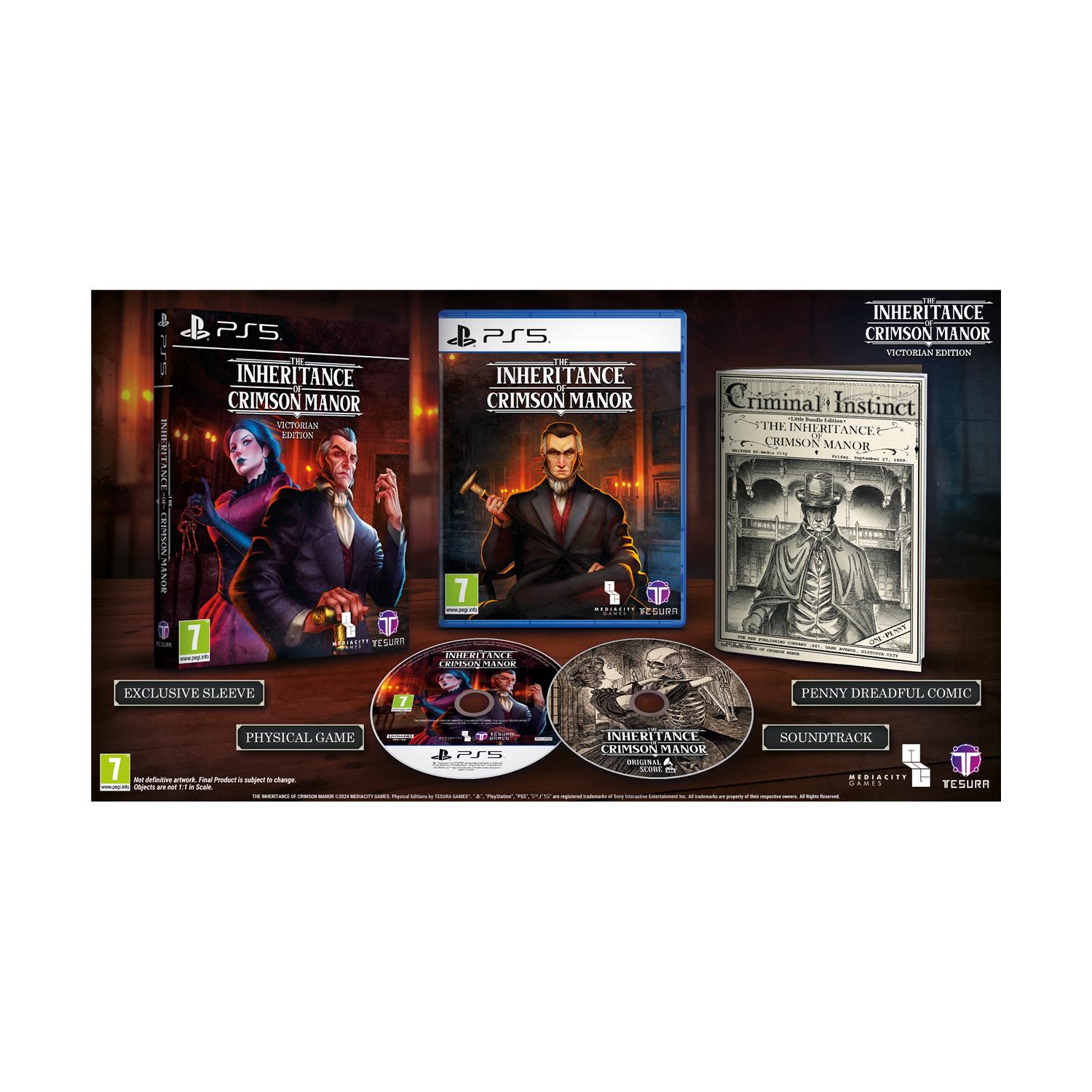 PS5 The Inheritance of Crimson Manor - Victorian Edition PS5 The Inheritance of Crimson Manor - Victorian Edition