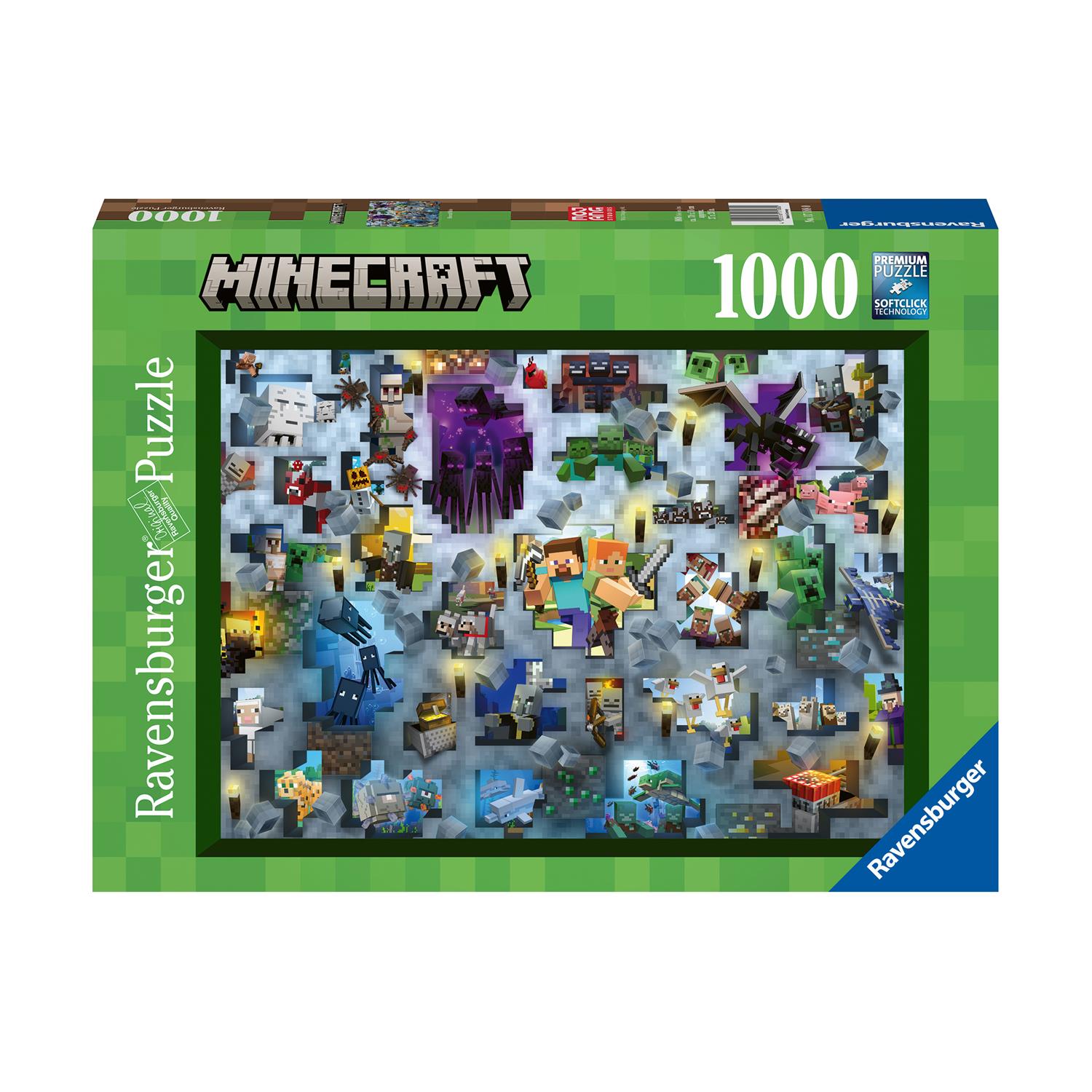 Ravensburger Puzzle: Minecraft Challenge (1000pcs) (12000422) Ravensburger Puzzle: Minecraft Challenge (1000pcs) (12000422)