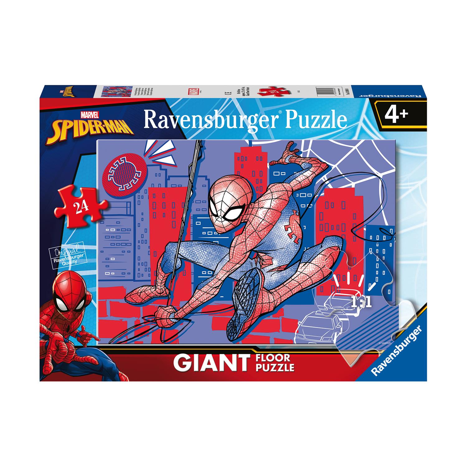 Ravensburger Giant Floor Puzzle Marvel: Spider-Man - Spider-Man the Superhero (24pcs) (3088) Ravensburger Giant Floor Puzzle Marvel: Spider-Man - Spider-Man the Superhero (24pcs) (3088)