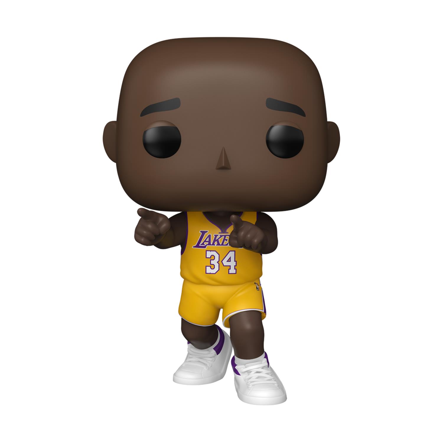 Funko Pop! NBA: Los Angeles Lakers - Shaq 2000 WCF Celebration #208 Vinyl Figure Funko Pop! NBA: Los Angeles Lakers - Shaq 2000 WCF Celebration #208 Vinyl Figure