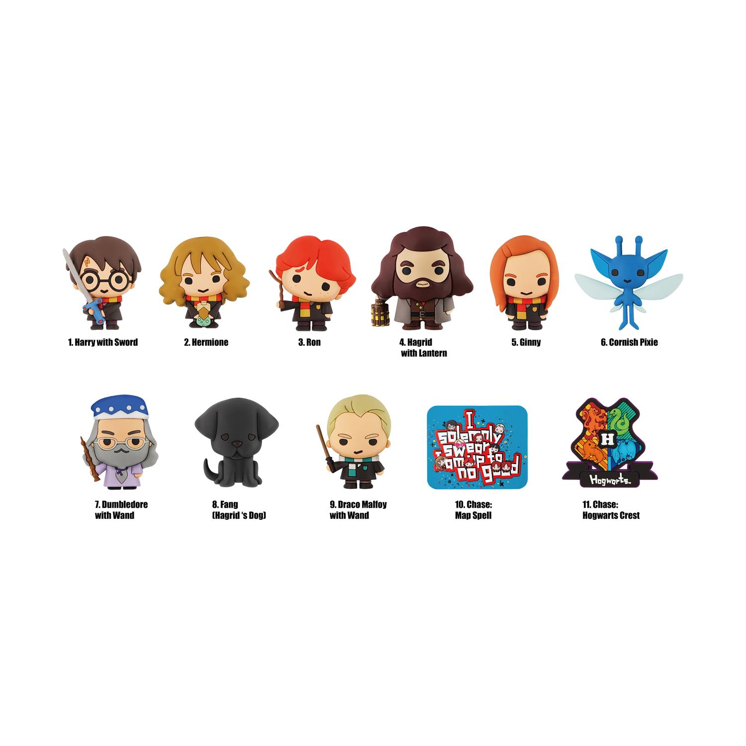 Monogram: Harry Potter (Series4) (Blind Bag/Random) 3D Foam Bag Clips Figures (48120) Monogram: Harry Potter (Series4) (Blind Bag/Random) 3D Foam Bag Clips Figures (48120)